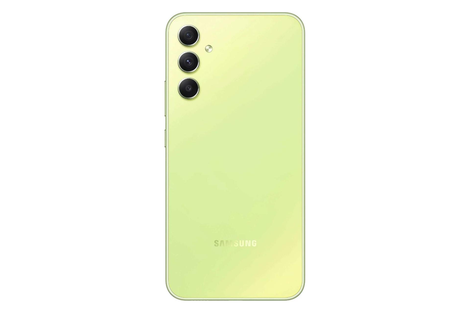 گوشی گلکسی A34 سامسونگ / Samsung Galaxy A34 سبز لیمویی