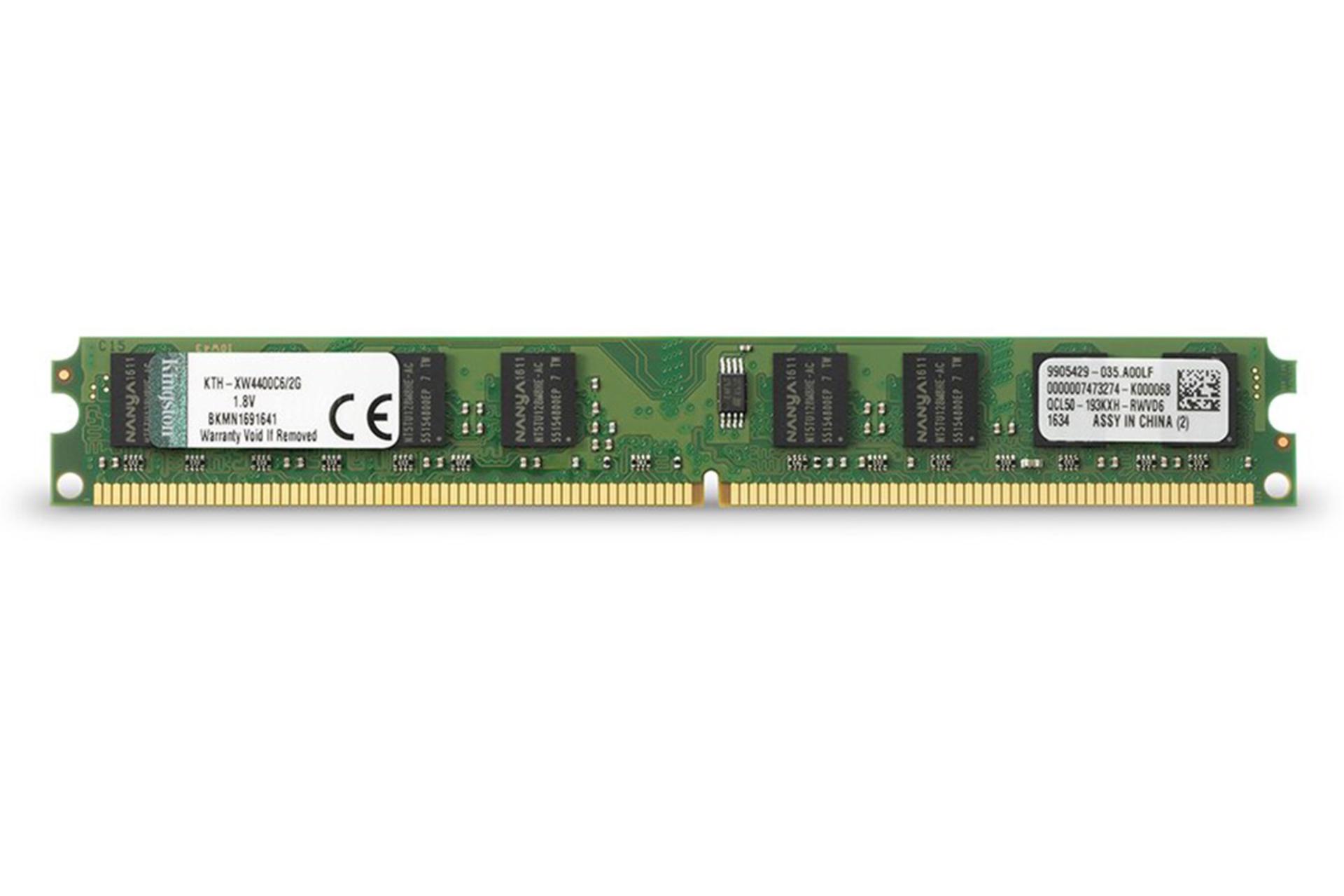 مرجع متخصصين ايران رم كينگستون Kingston KTH-XW4400C6/2G 2GB DDR2-800 CL6