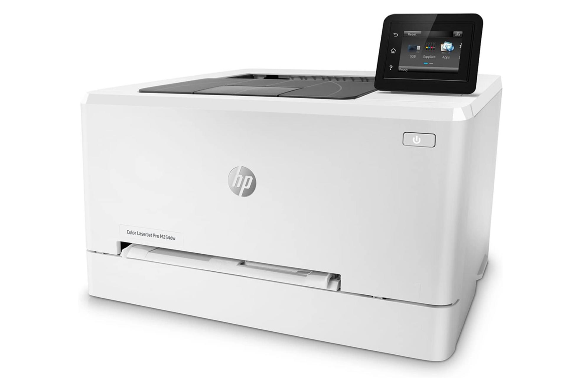 پرینتر اچ پی HP Color LaserJet Pro M254dw نمای جلو