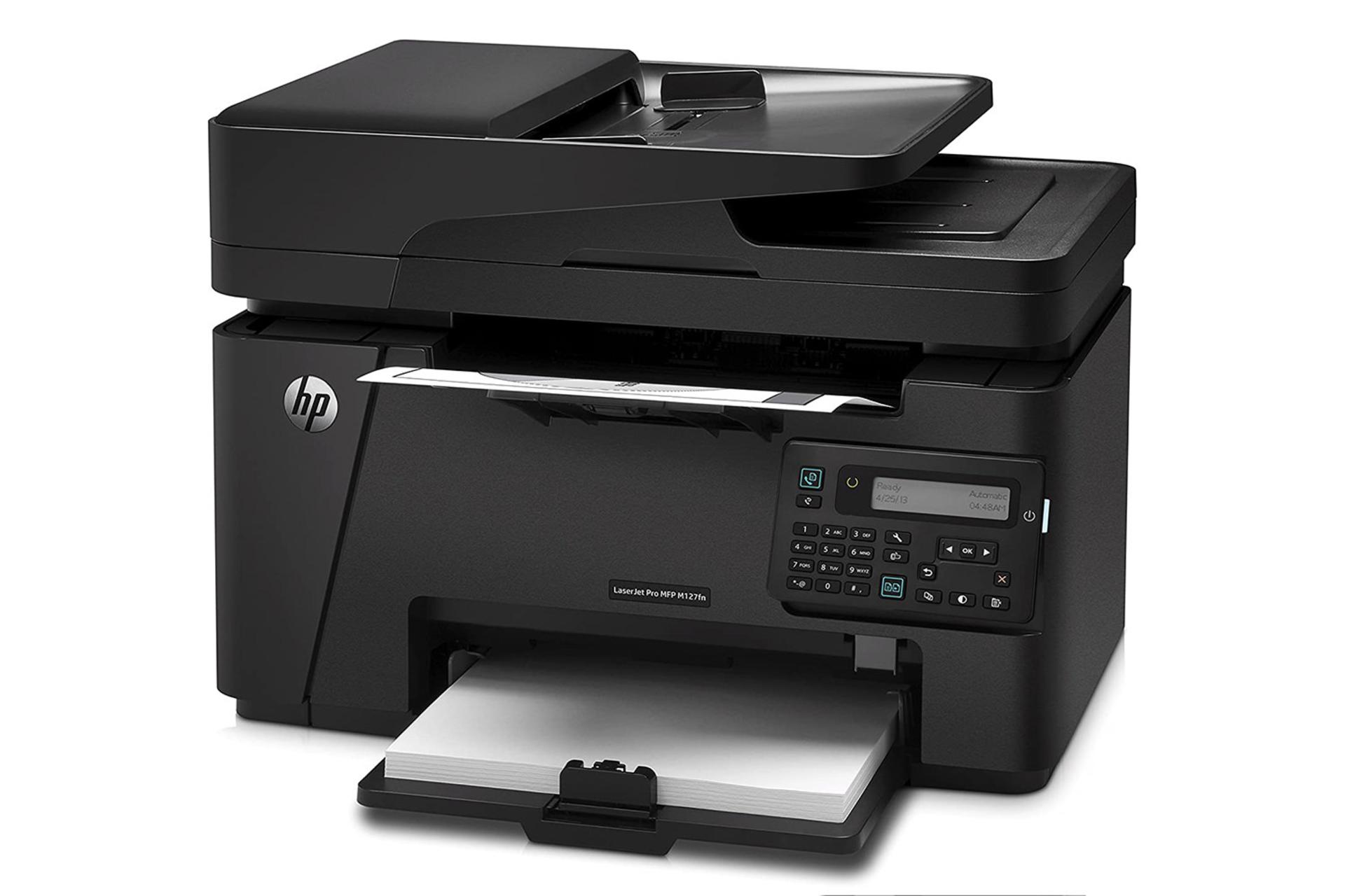 پرینتر اچ پی HP LaserJet Pro MFP M127fn نمای جلو