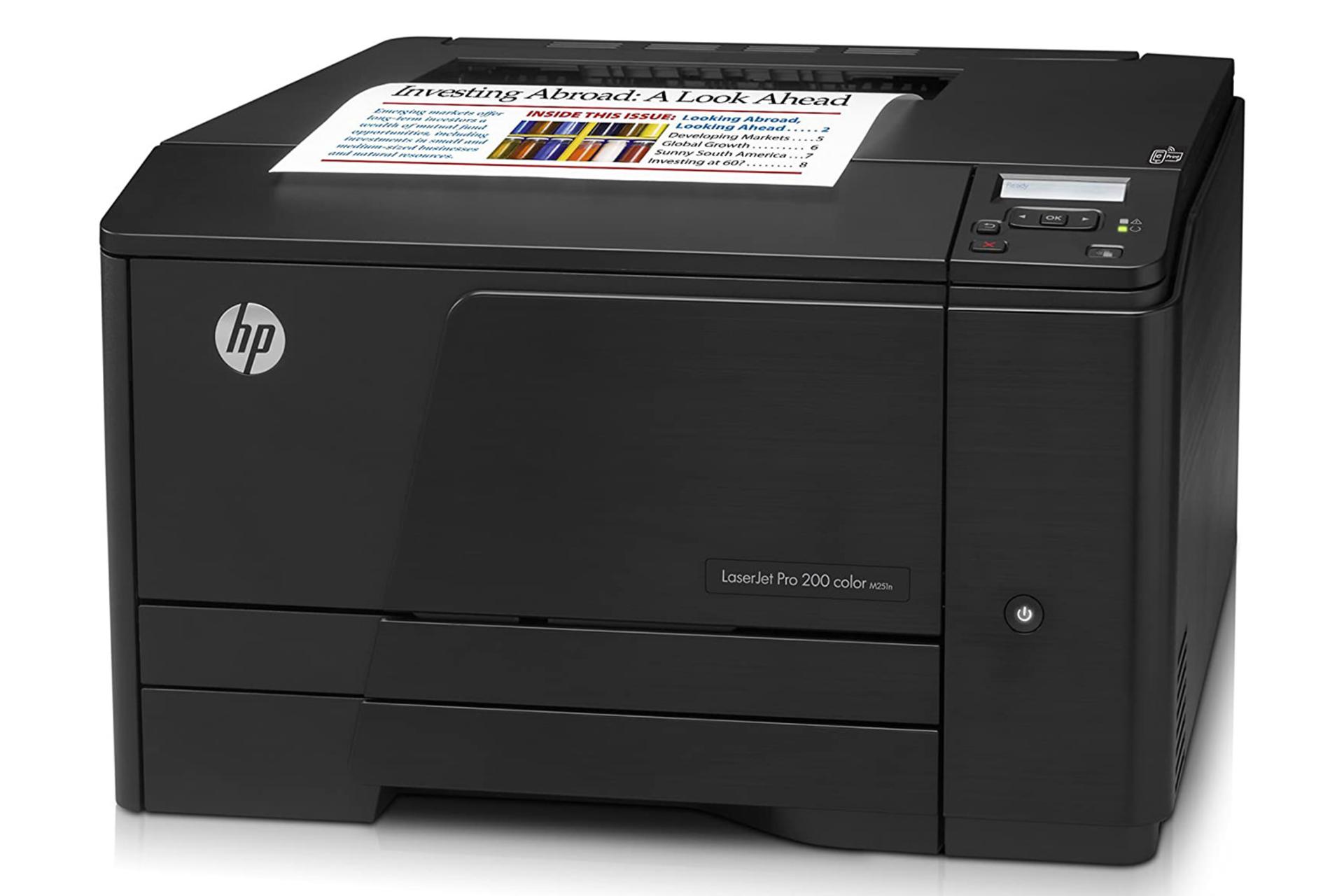 پرینتر اچ پی HP LaserJet Pro 200 Color M251n نمای جلو