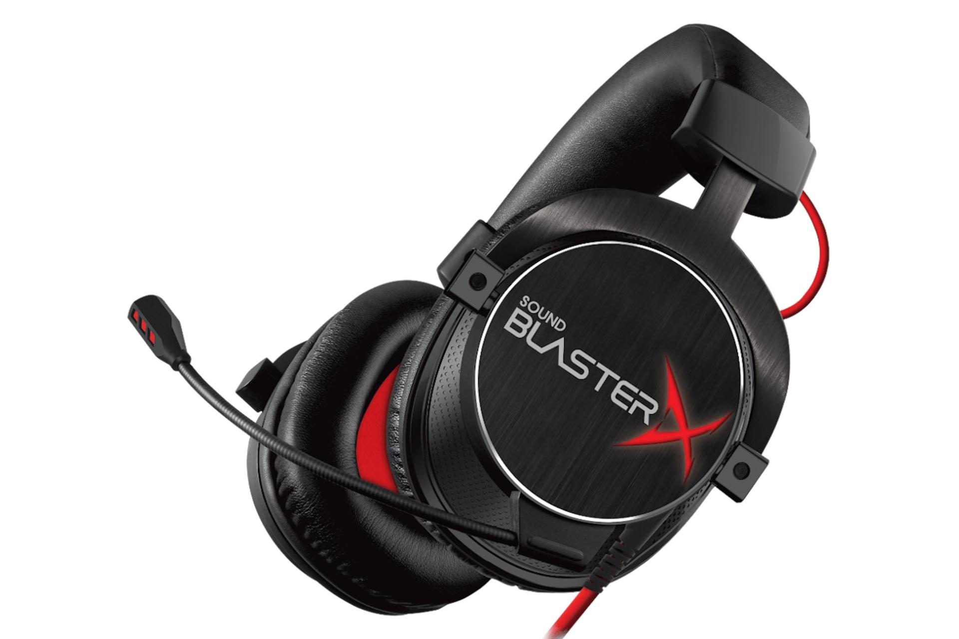 نمای چپ هدست گیمینگ کریتیو Creative Sound BlasterX H7 Tournament Edition