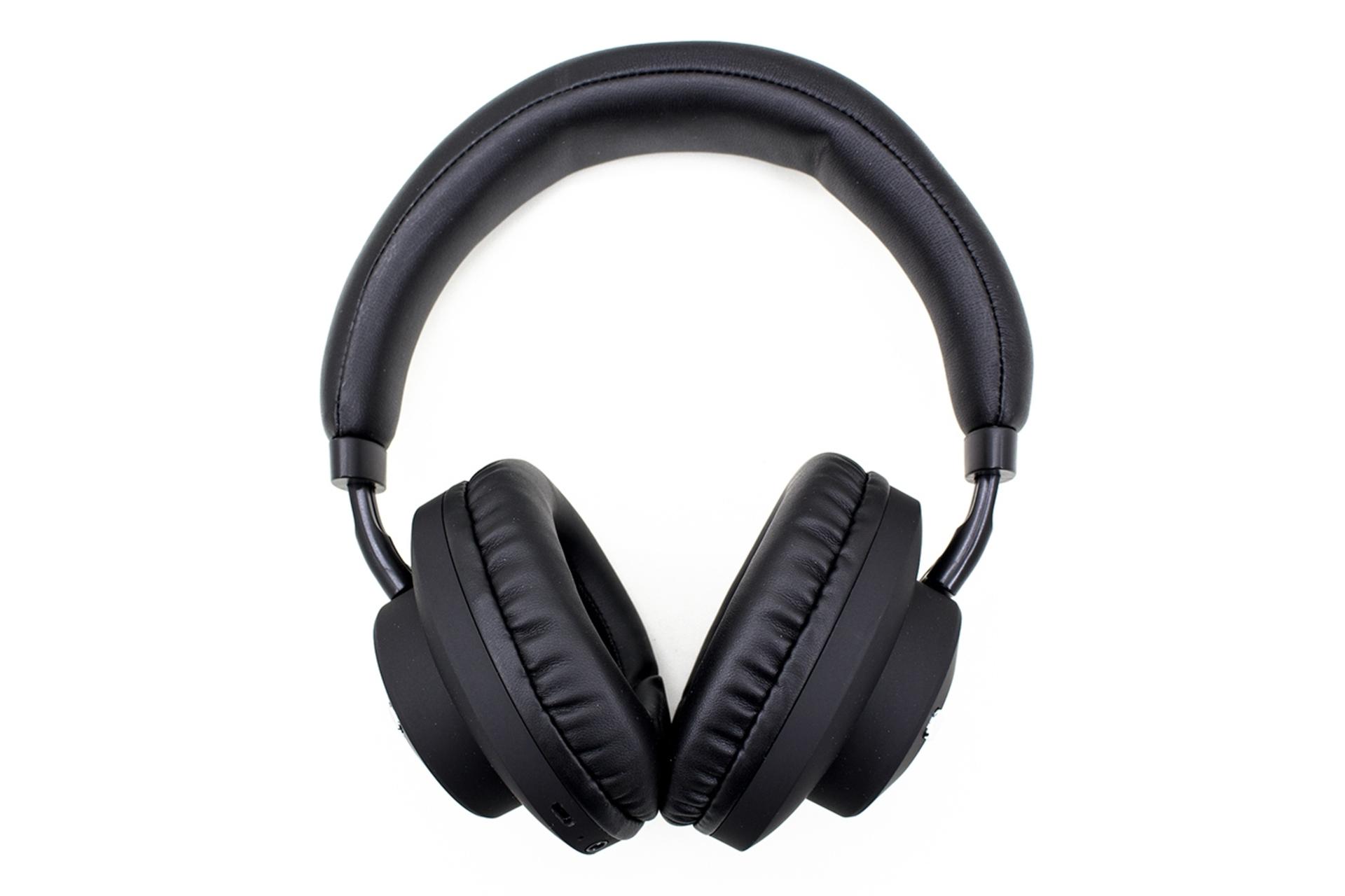 نمای روبرو هدفون بی سیم کینگ استار Kingstar KBH54 مشکی