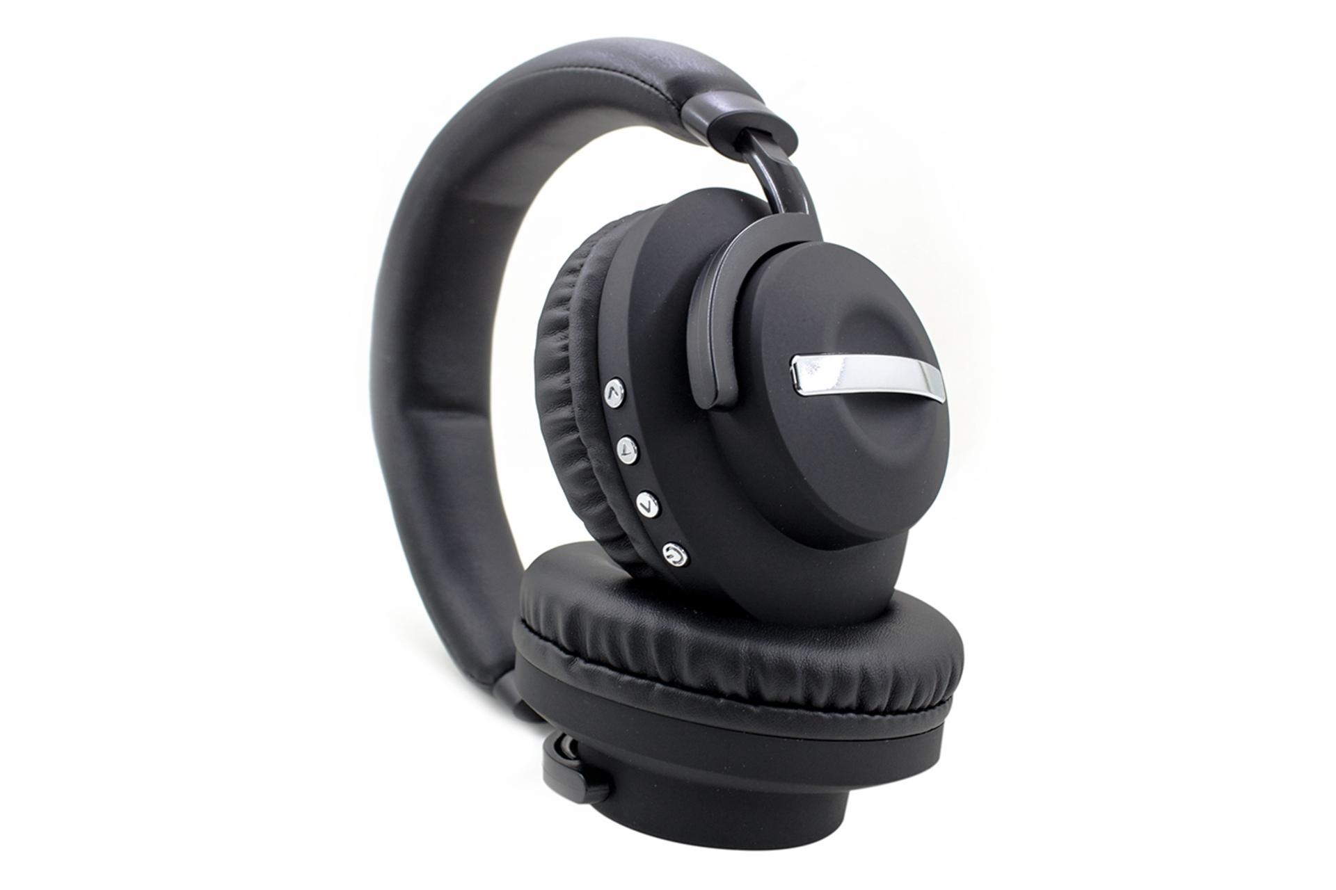 نمای کناری هدفون بی سیم کینگ استار Kingstar KBH54 مشکی