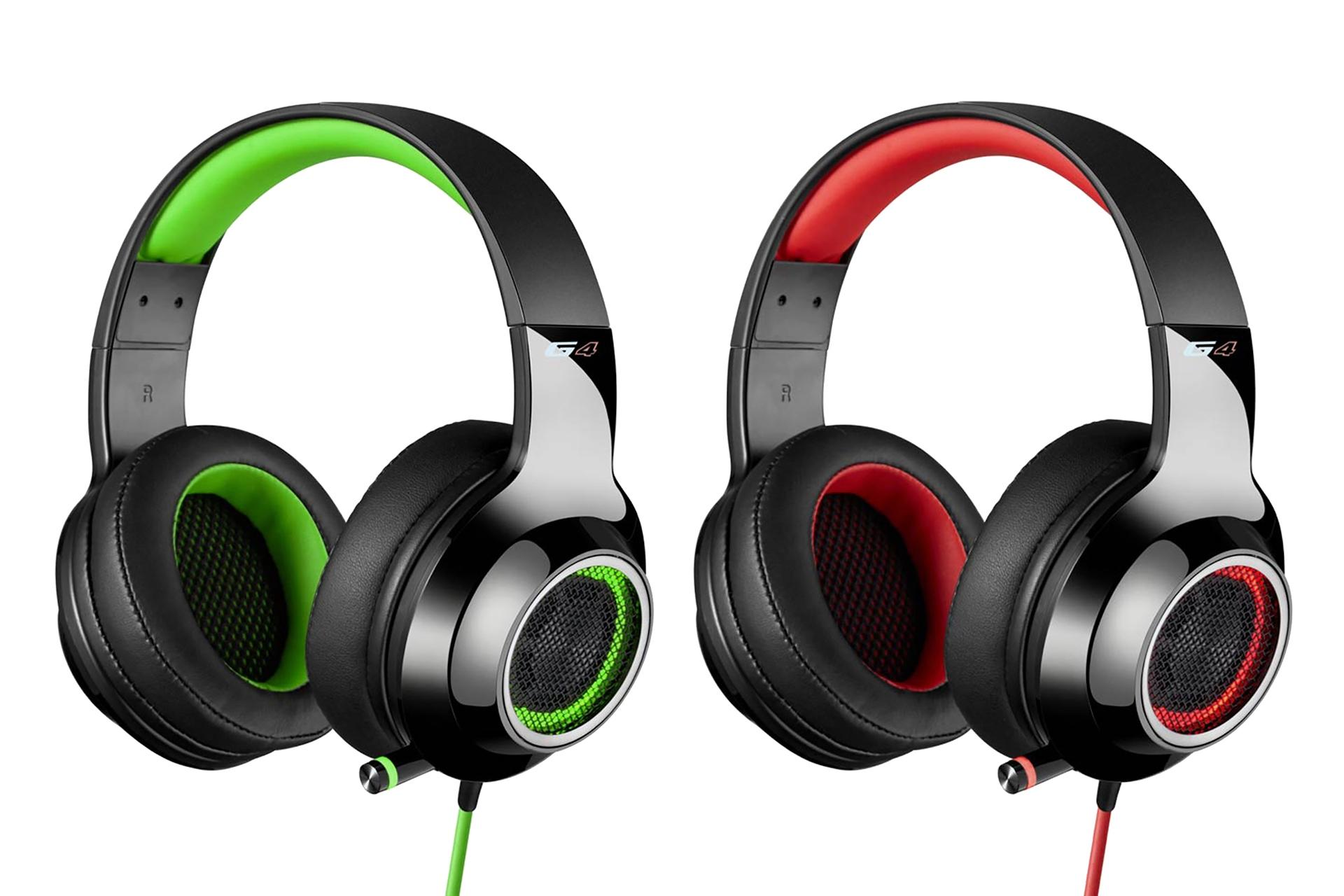 هدست گیمینگ ادیفایر Edifier G4 سبز و قرمز