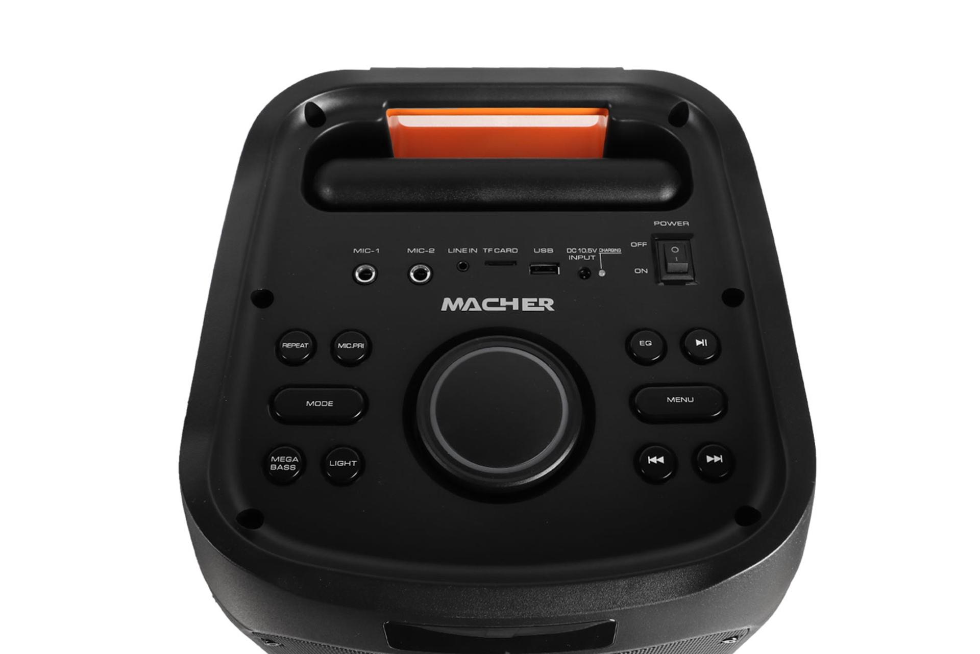 اسپیکر مچر Macher MR-1600 نمای بالا