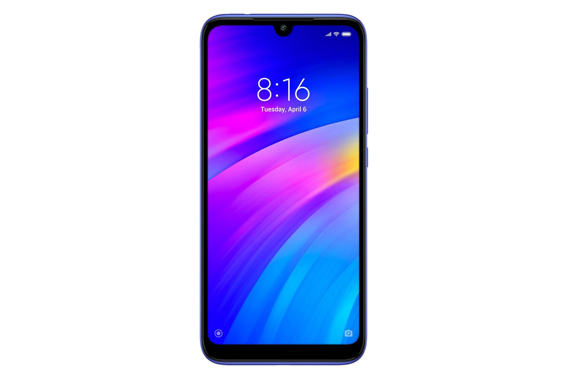 پنل جلو گوشی موبایل ردمی نوت 7 شیائومی Xiaomi Redmi Note 7 آبی