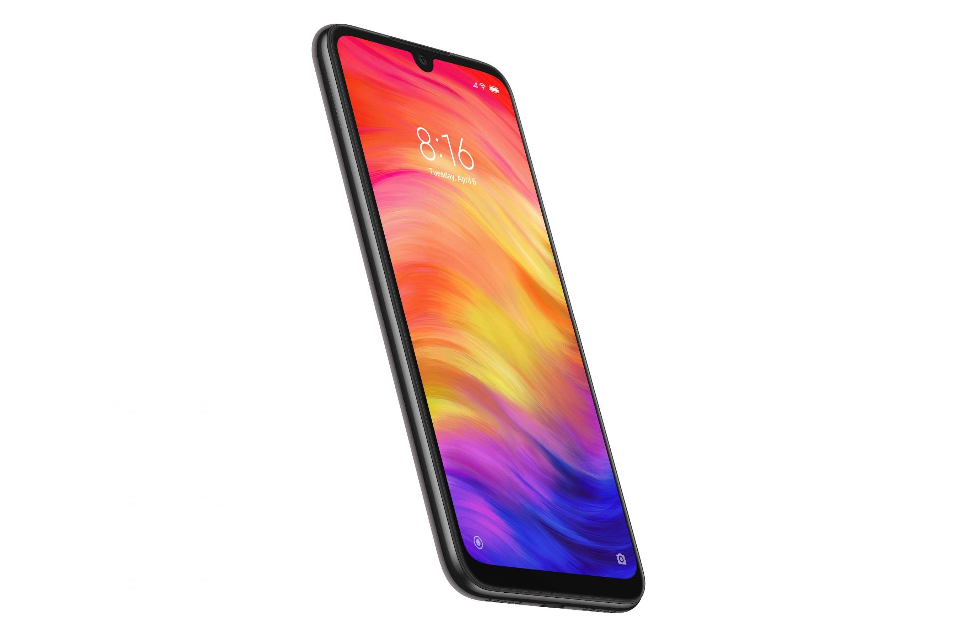 نمای چپ گوشی موبایل ردمی نوت 7 شیائومی Xiaomi Redmi Note 7 مشکی