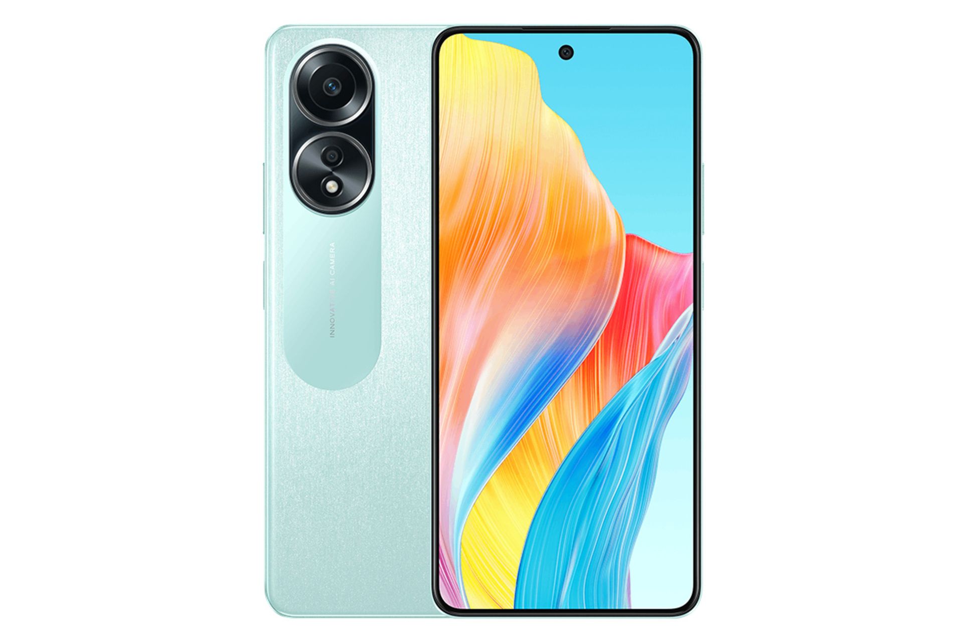 گوشی موبایل اوپو Oppo A58 4G سبز روشن