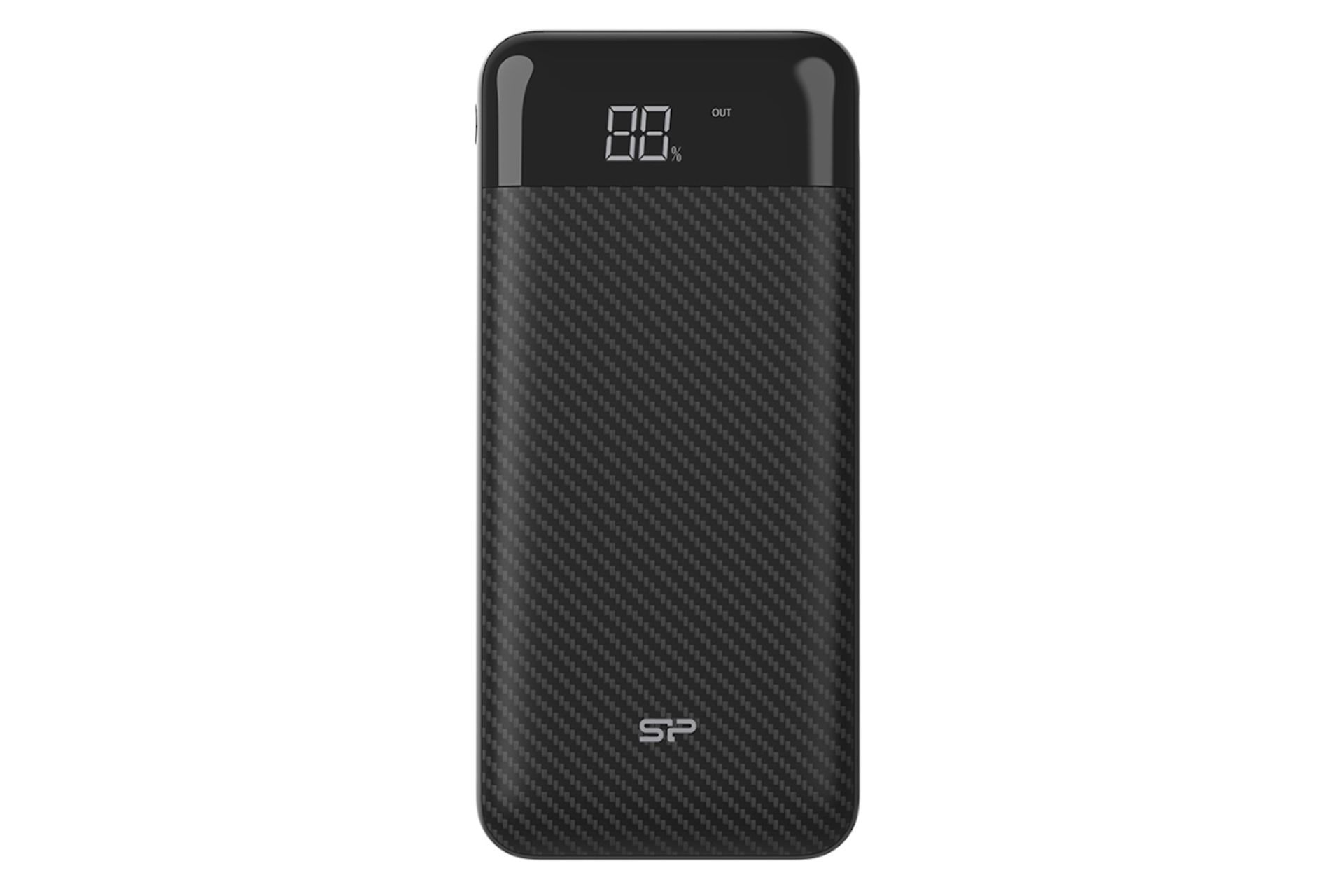 نمای روبرو پاور بانک سیلیکون پاور GS28 با ظرفیت 20000 میلی‌آمپر ساعت Silicon Power GS28 20000mAh م