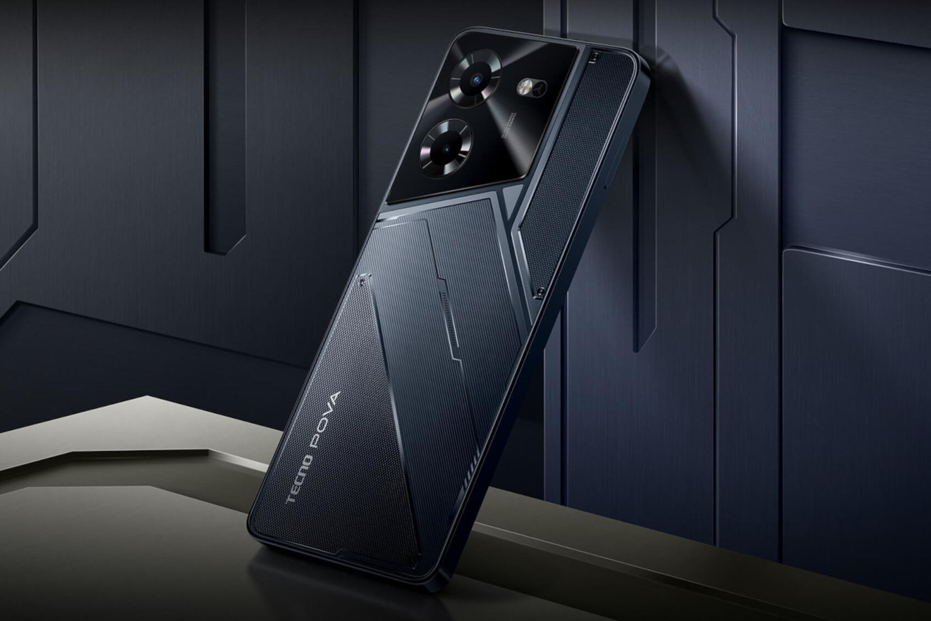 پنل پشت گوشی موبایل تکنو Tecno Pova 5 مشکی