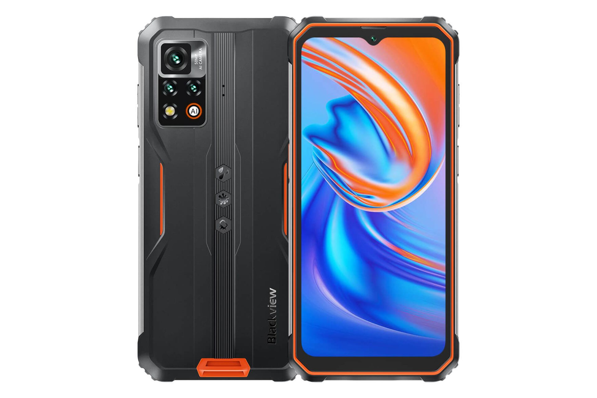 گوشی موبایل بلک ویو Blackview BV9200 نارنجی