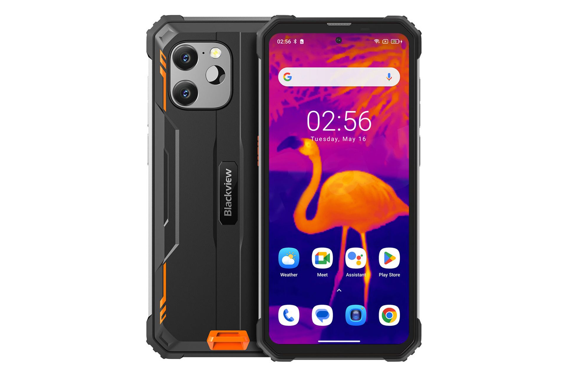 گوشی موبایل بلک ویو Blackview BV8900 نارنجی