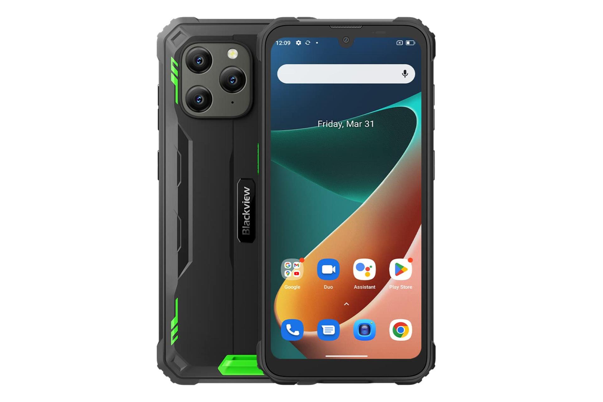 گوشی موبایل BV5300 پرو بلک ویو / Blackview BV5300 Pro سبز