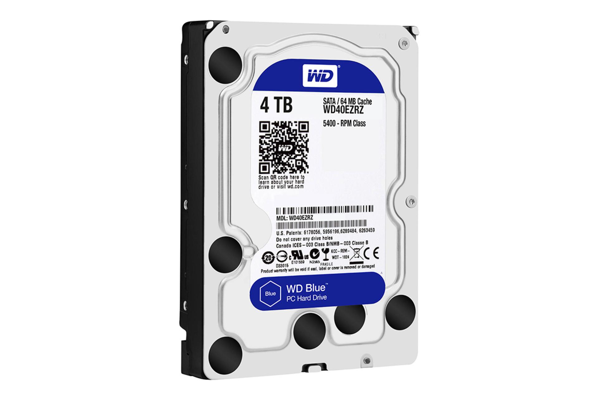 هارد دیسک وسترن دیجیتال Blue WD40EZRZ ظرفیت 4 ترابایت