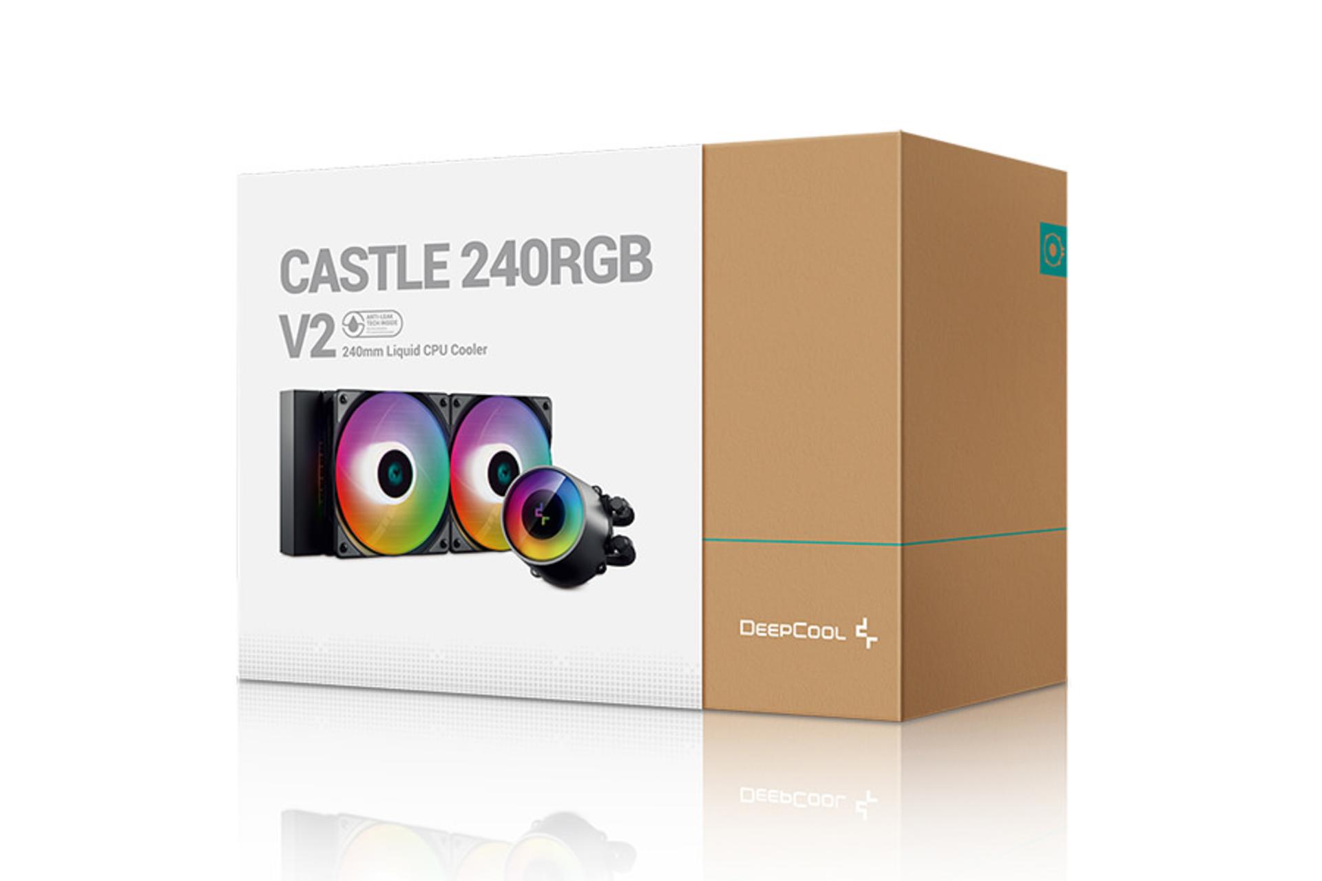 جعبه خنک کننده مایع دیپ کول CASTLE 240RGB V2