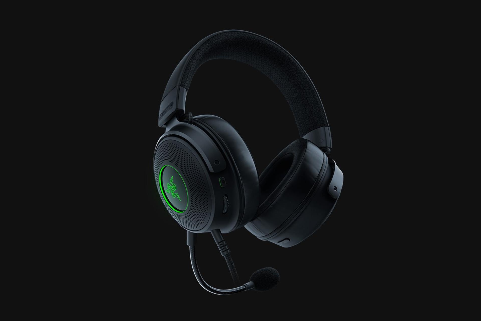 کنترل کننده صدا هدست گیمینگ ریزر کراکن Razer Kraken V3 HyperSense