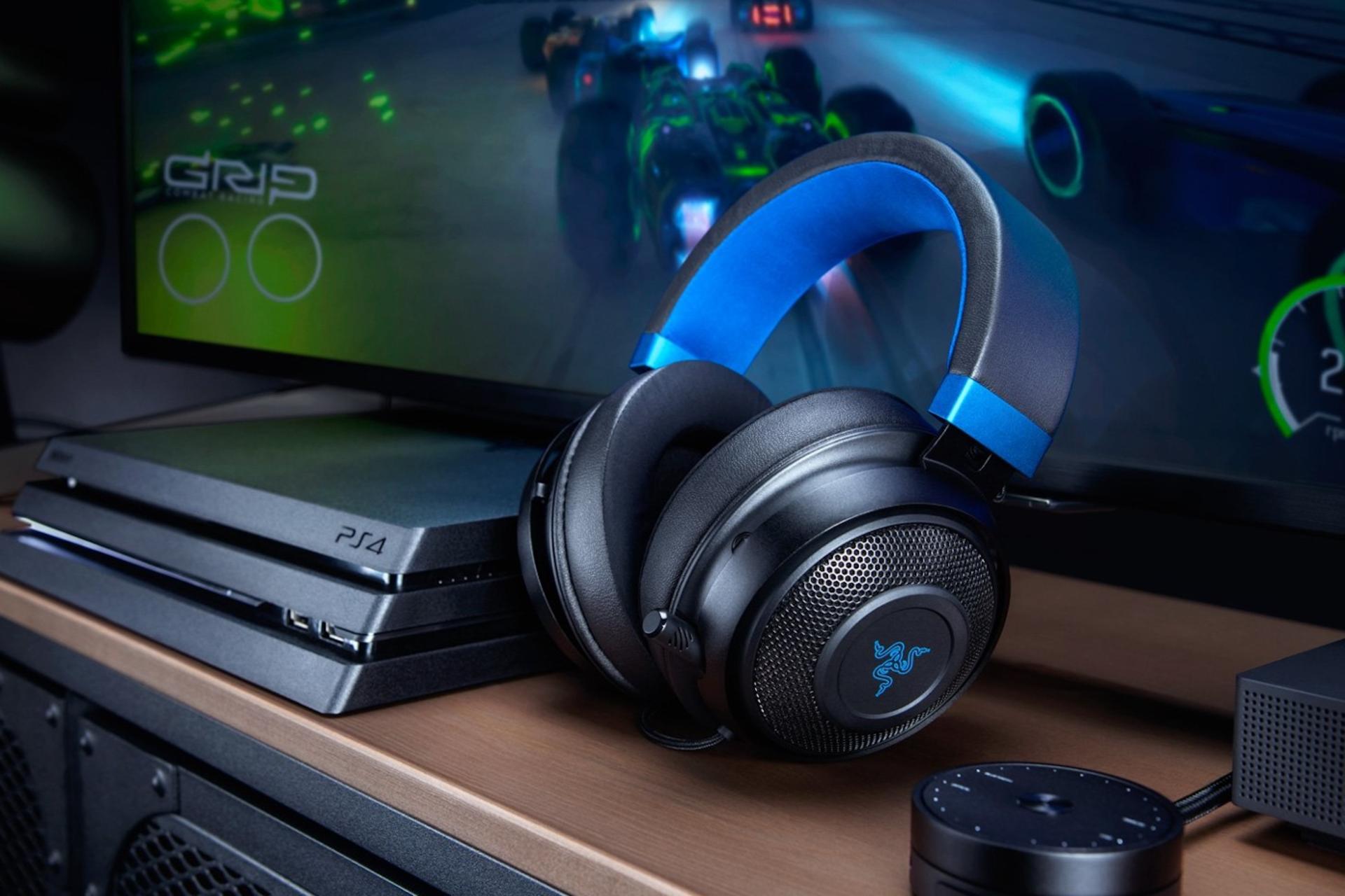 هدفون ریزر کراکن نسخه کنسول Razer Kraken for Console پلی استیشن 4 پرو