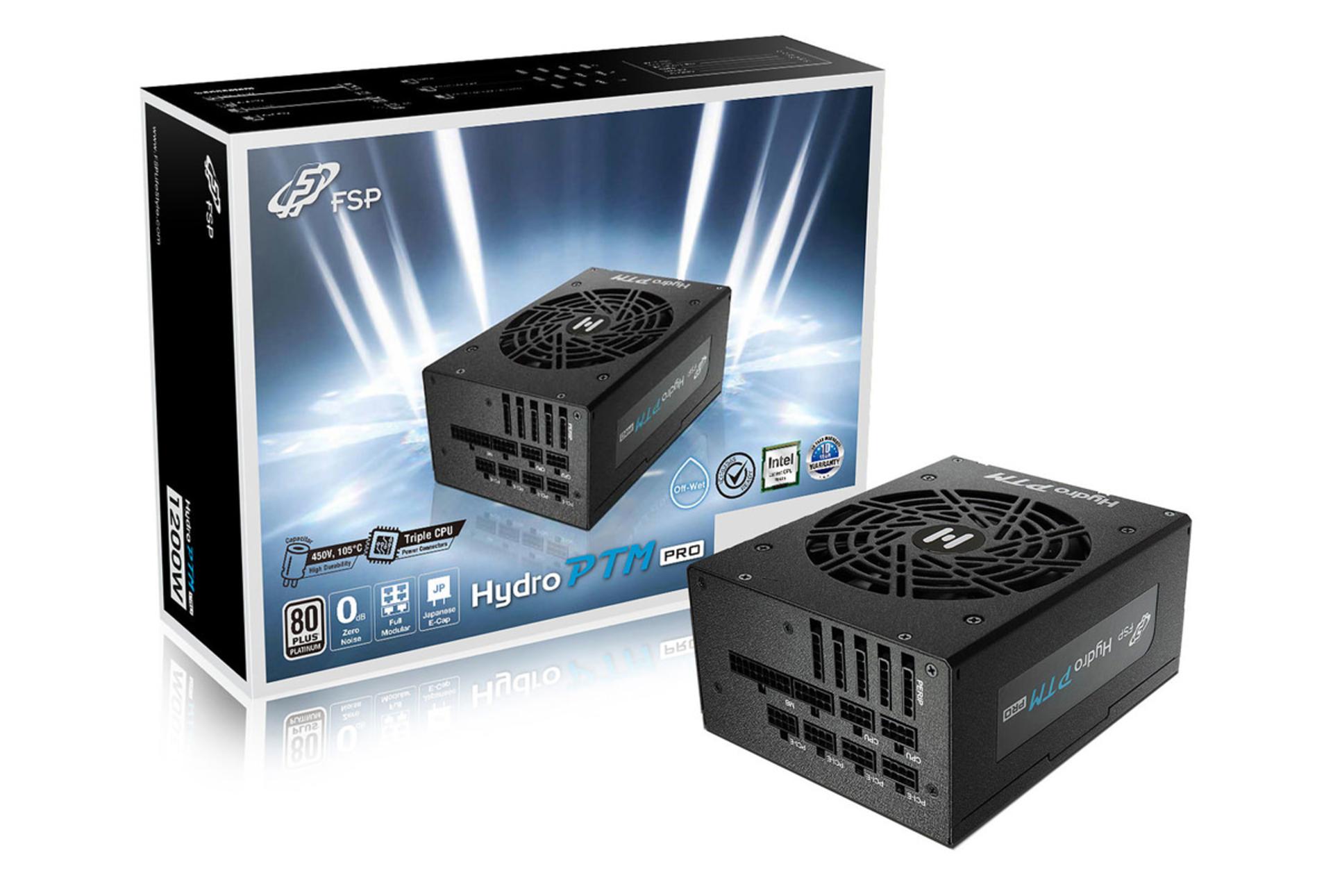 جعبه پاور کامپیوتر اف اس پی HYDRO PTM PRO با توان 1200 وات