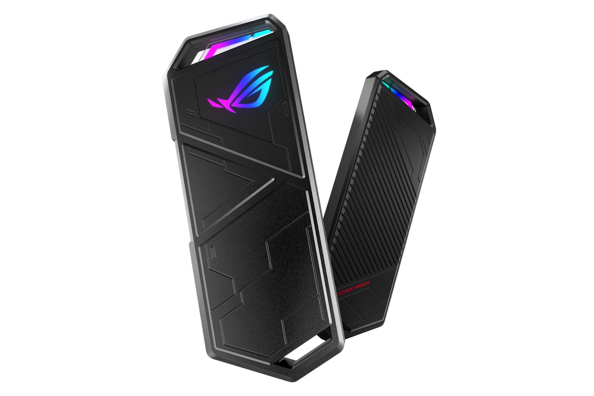 ابعاد SSD ایسوس ROG Strix ARION USB 3.2 Gen 2x1 ظرفیت 256 گیگابایت