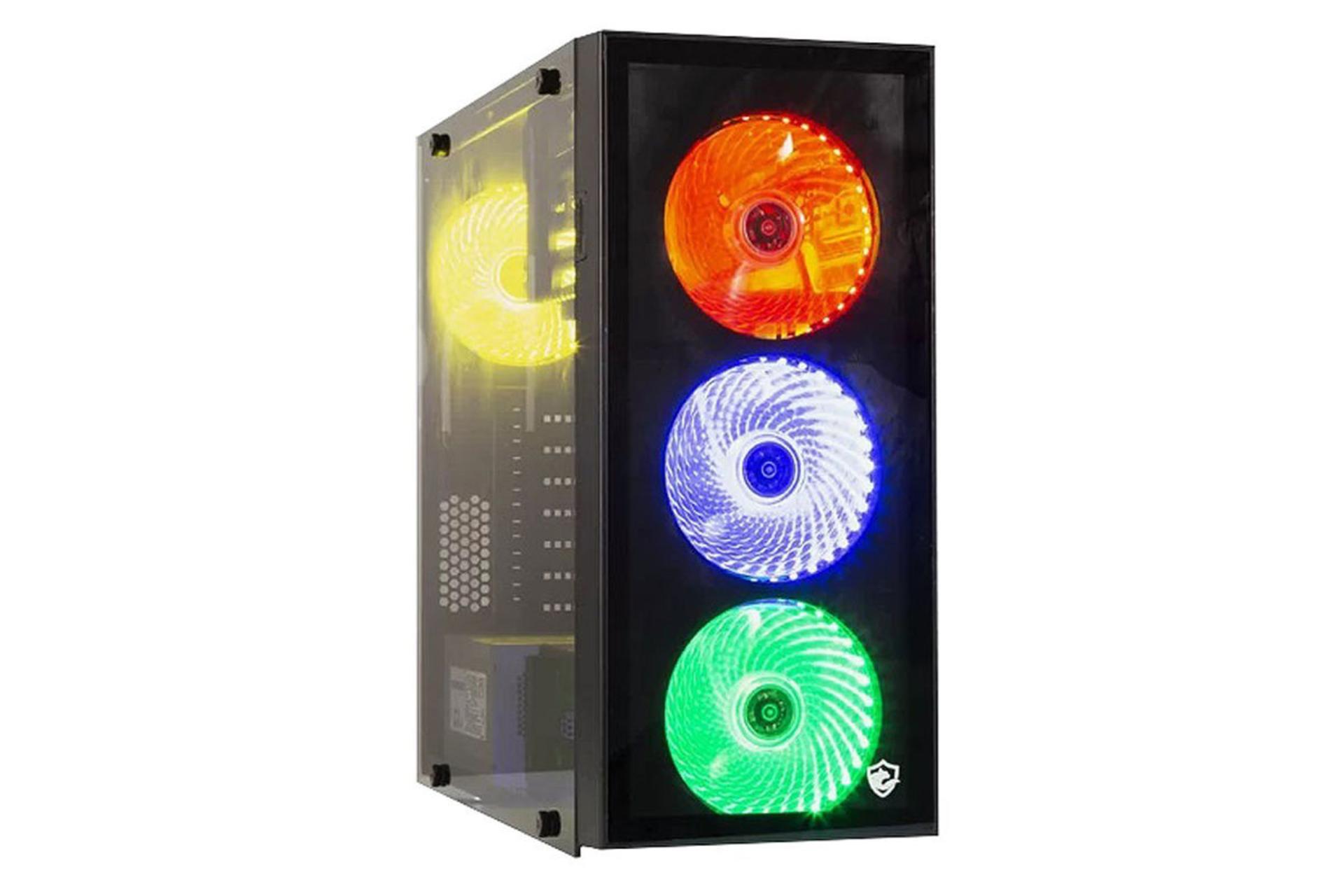 نیمرخ جلو و چپ کیس کامپیوتر بیاند BC-810