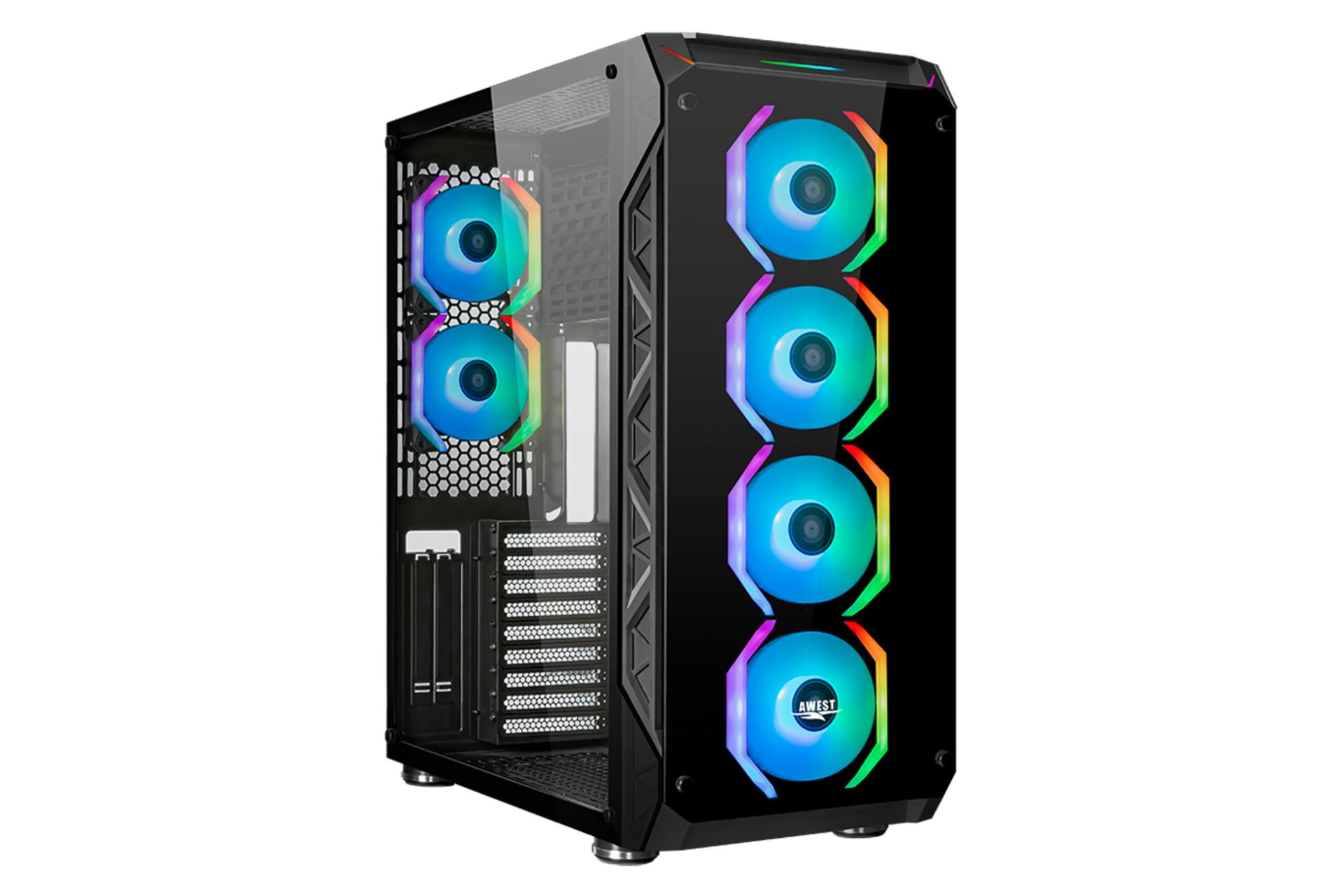 مرجع متخصصين ايران ابعاد كيس كامپيوتر اوست Awest GT-AV401-FB