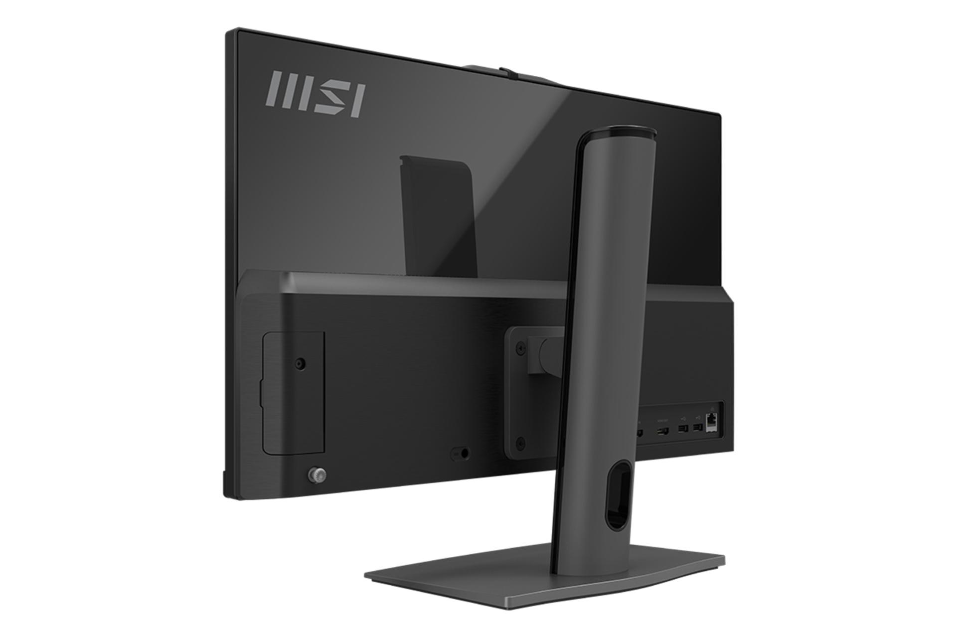 نمای پشت سمت راست کامپیوتر آل این وان All in one MSI AM242P 12M مشکی