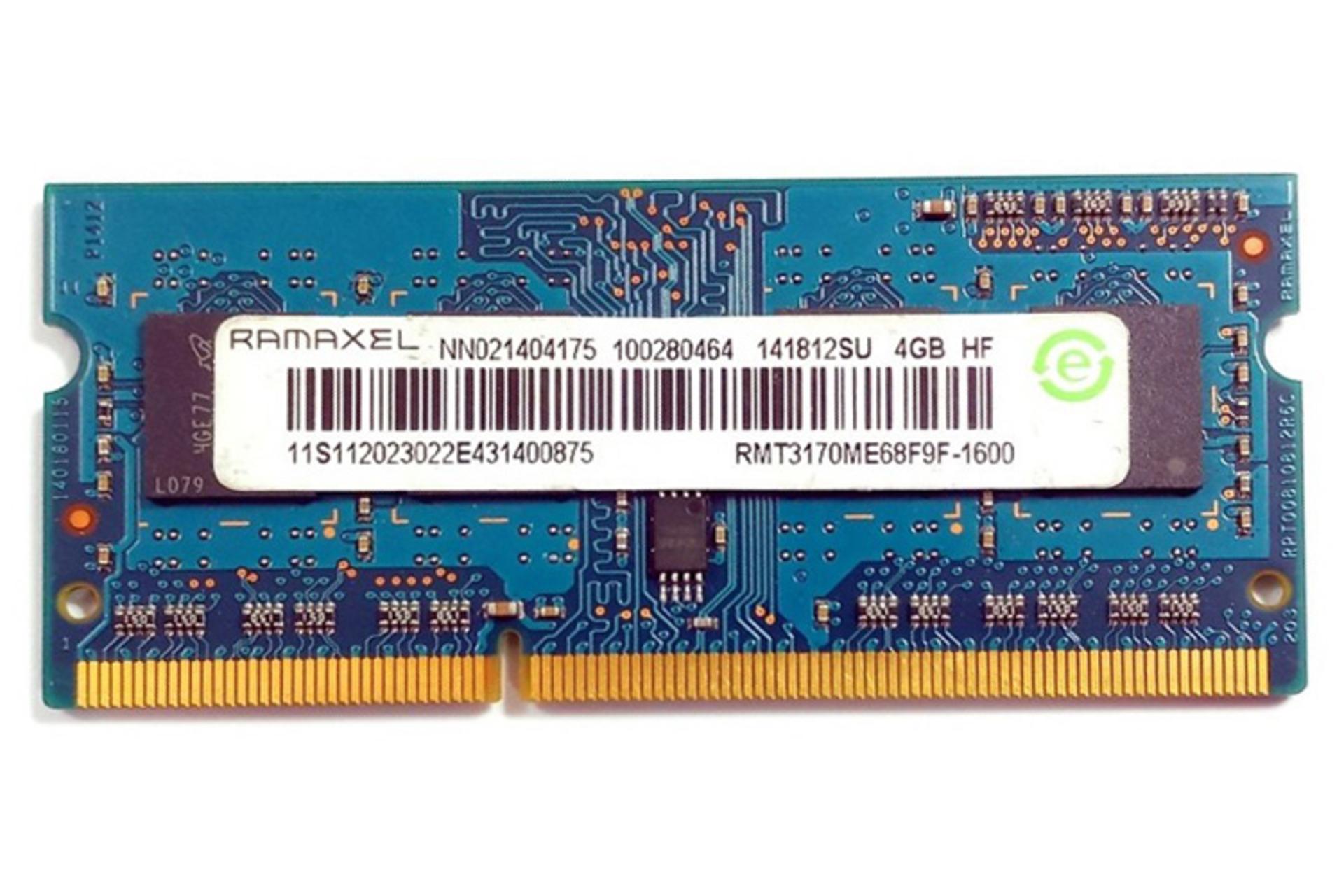 رم راماکسل Ramaxel RMT3170ME68F9F-1600 4GB DDR3L-1600 CL11