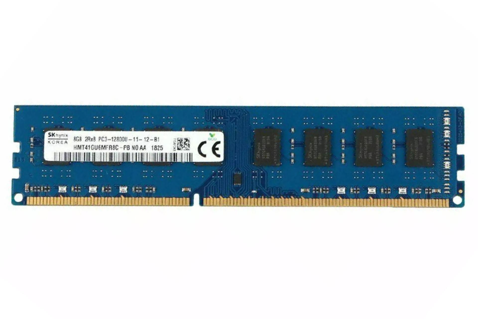 رم اس کی هاینیکس HMT41GU6MFR8C-PB ظرفیت 8 گیگابایت از نوع DDR3-1600