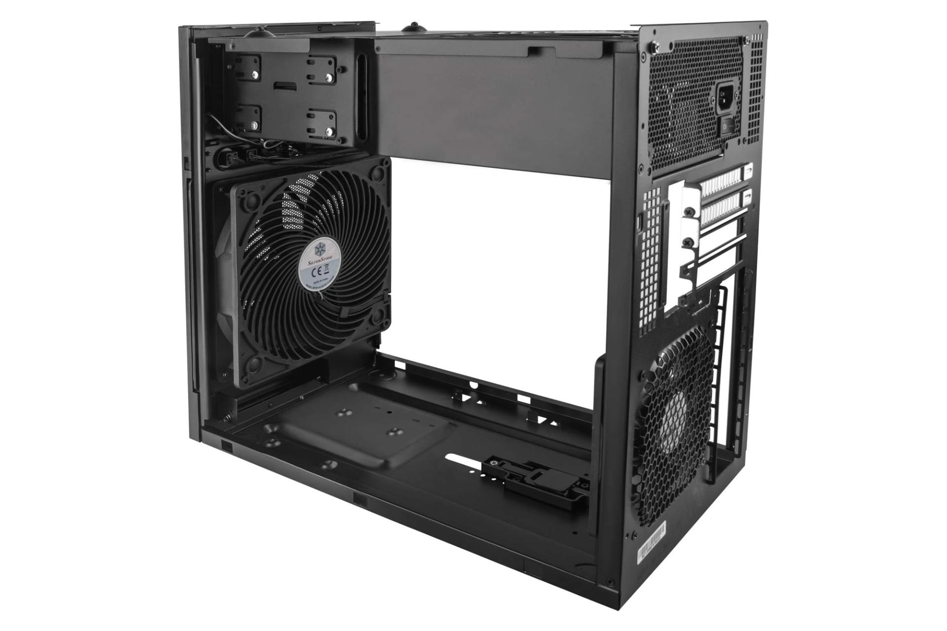 کیس کامپیوتر سیلور استون SilverStone CS330 نمای داخل
