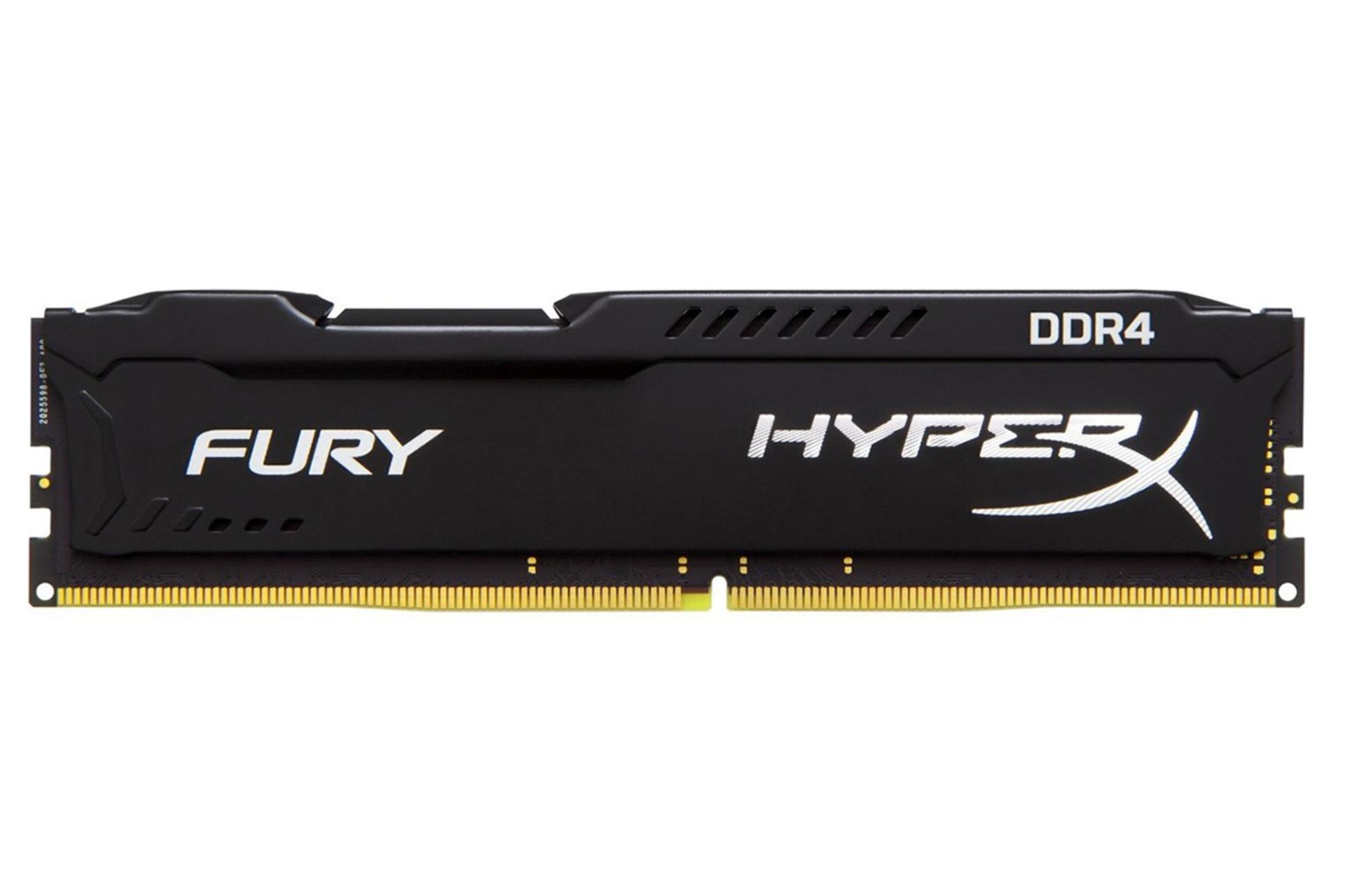 نمای جلورم هایپرایکس Fury ظرفیت 4 گیگابایت از نوع DDR4-2400