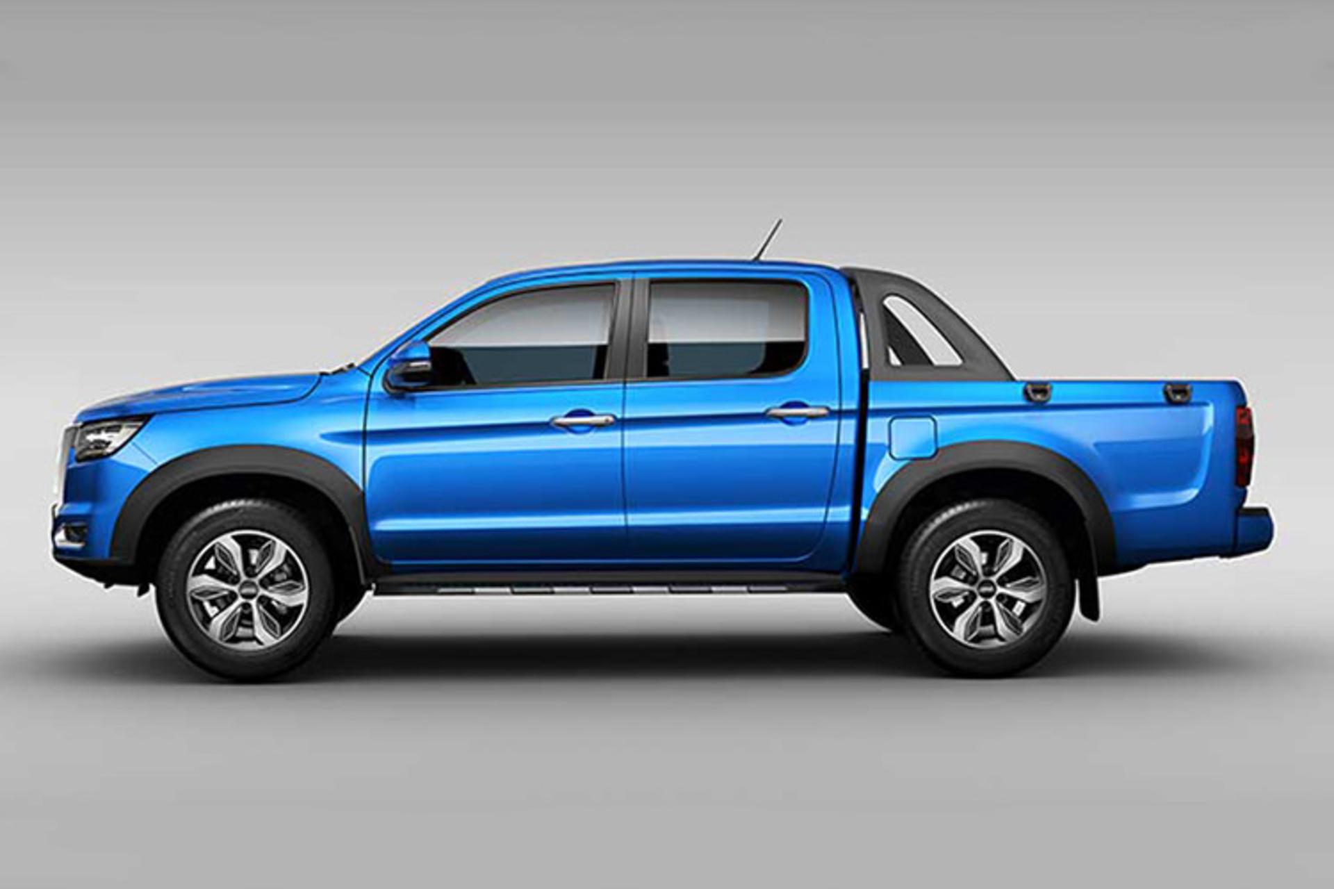 نمای جانبی خودرو جک کی ام سی JAC KMC T8