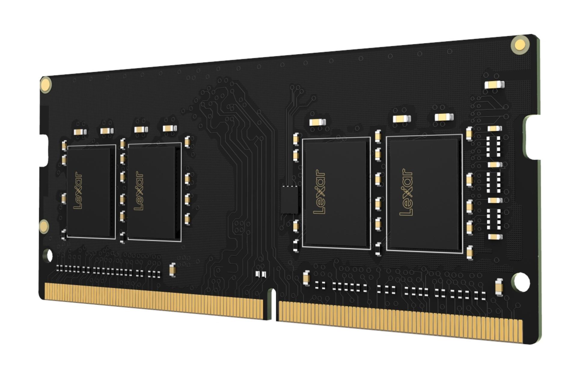 نمای راست حافظه رم لکسار SODIMM Laptop DDR4