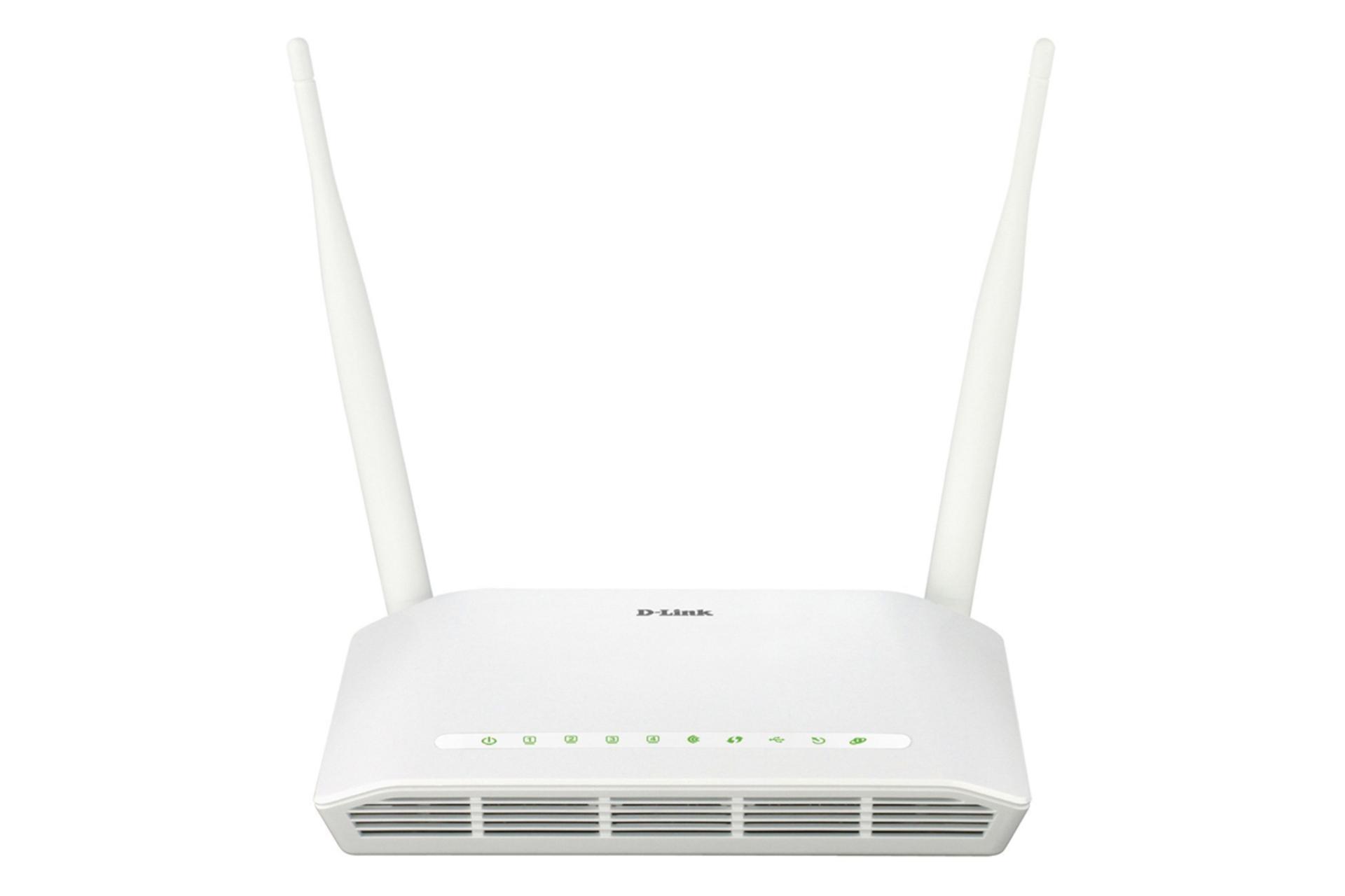 مرجع متخصصين ايران رنگ سفيد مودم - روتر دي لينك D-Link DSL-2750U