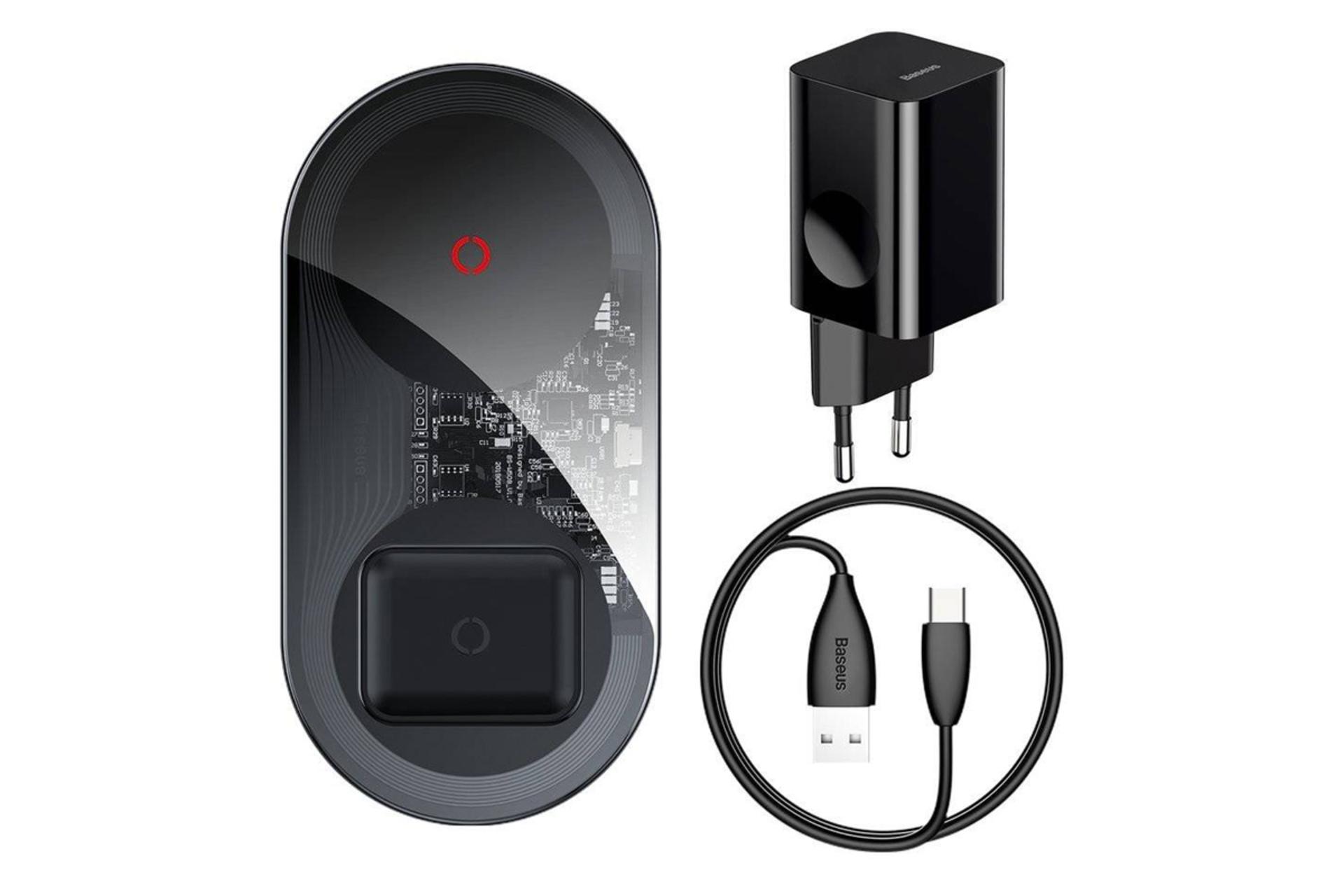 اقلام همراه شارژر باسئوس TZWXJK-B01