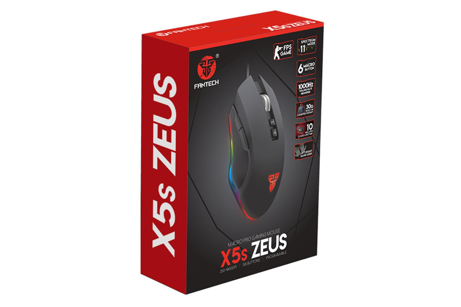 جعبه ماوس فنتک ZEUS X5S