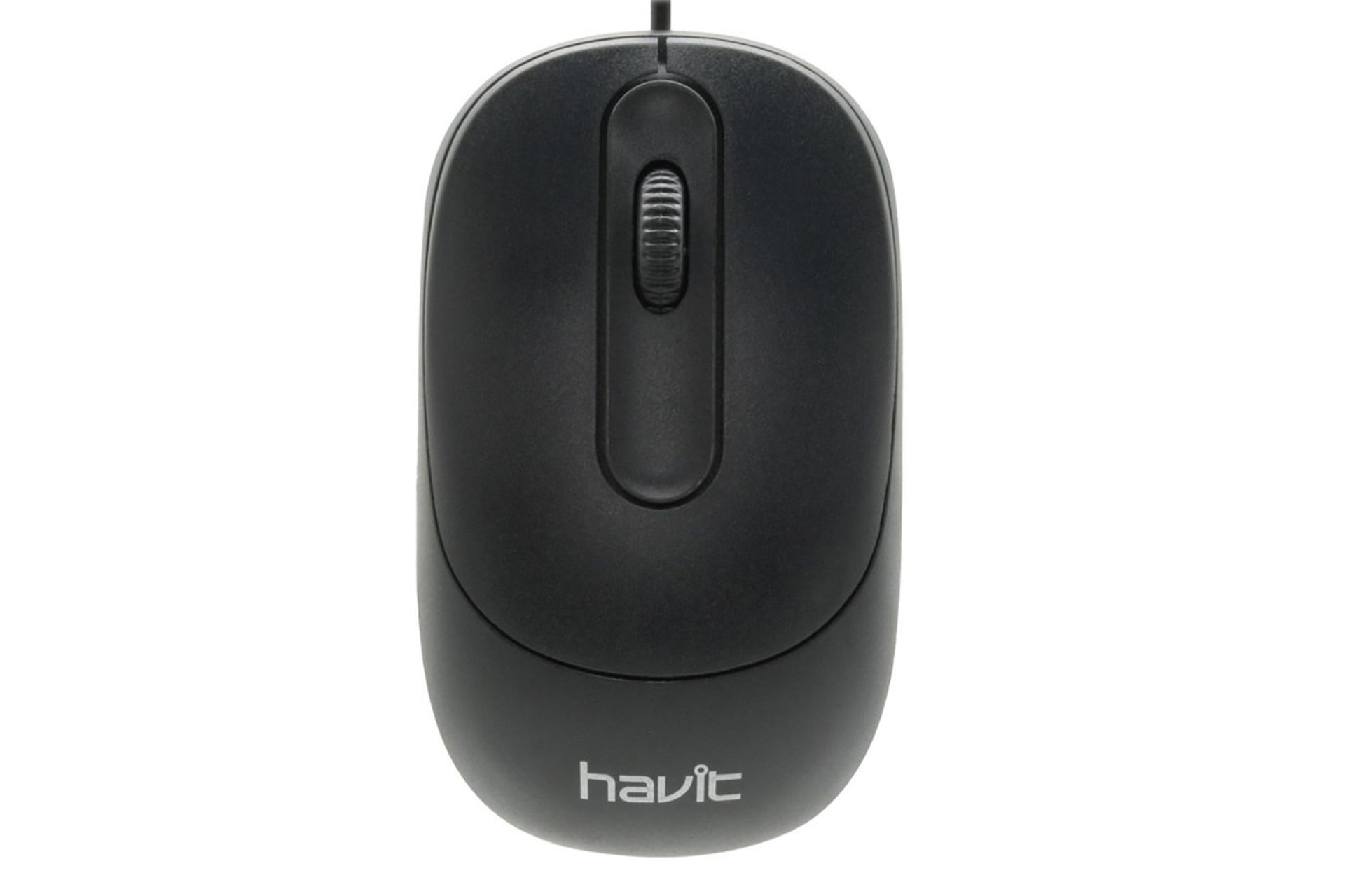 نمای جلو ماوس با سیم هویت مدل Havit HV-MS4252 
