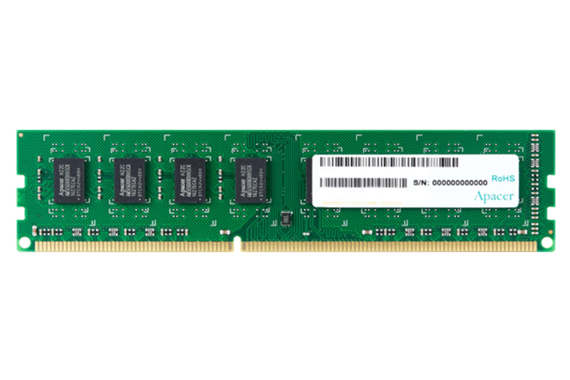 رم اپیسر دسکتاپ ظرفیت 4 گیگابایت از نوع DDR3-1600