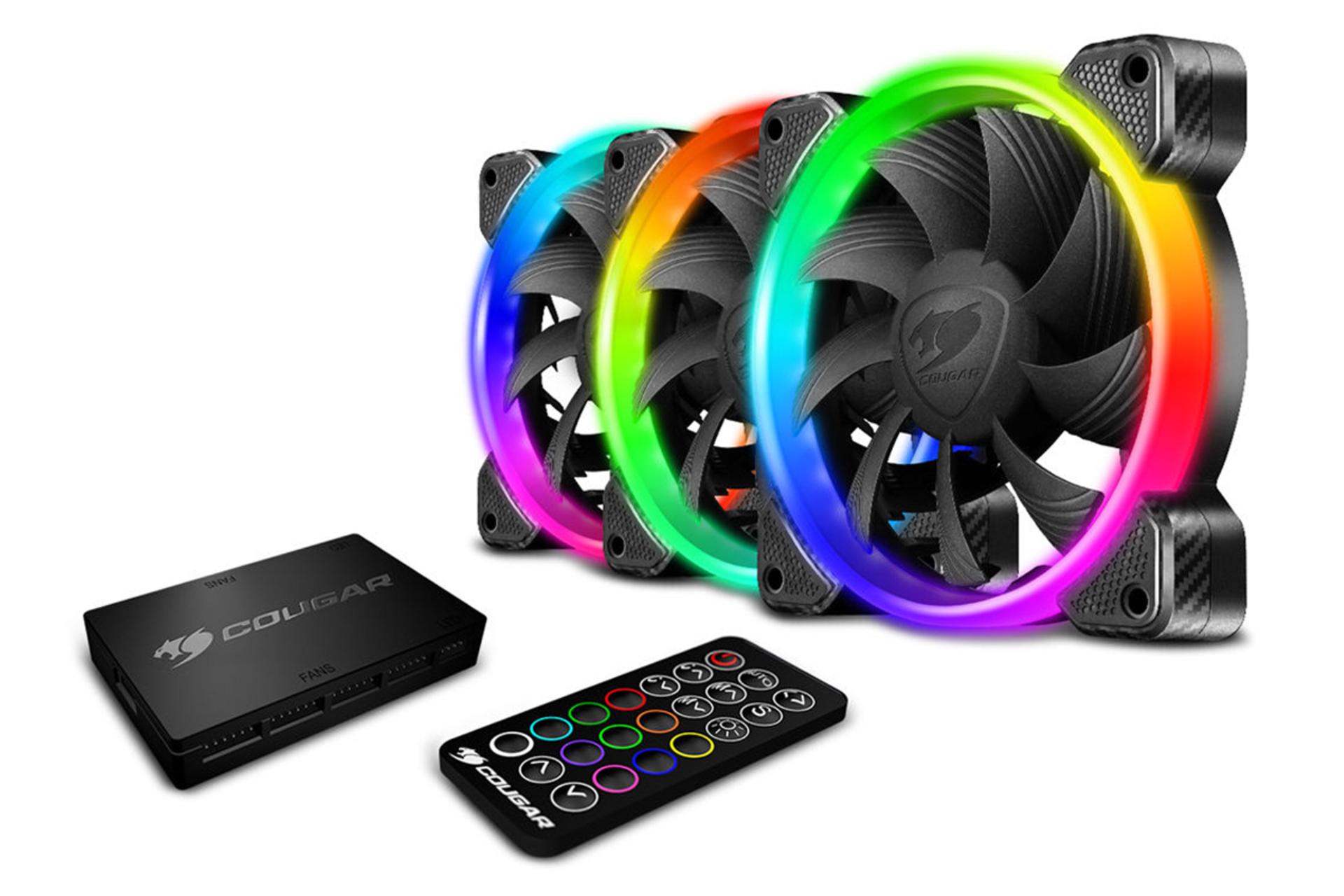 اقلام همراه فن کیس کوگر VORTEX RGB SPB 120 3-Pack