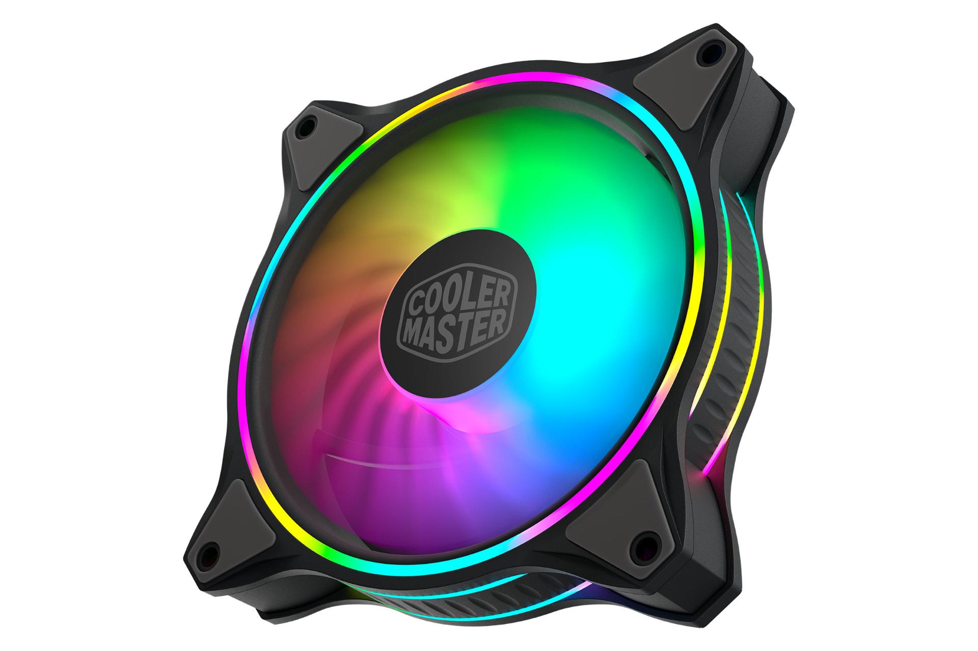 طراحی فن کیس کولر مستر MasterFan MF120 Halo ARGB