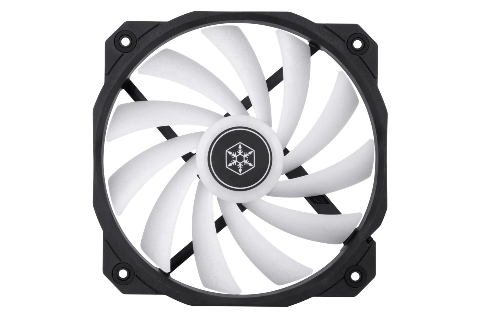 نمای روبرو فن کیس سیلور استون Shark Force 160 ARGB