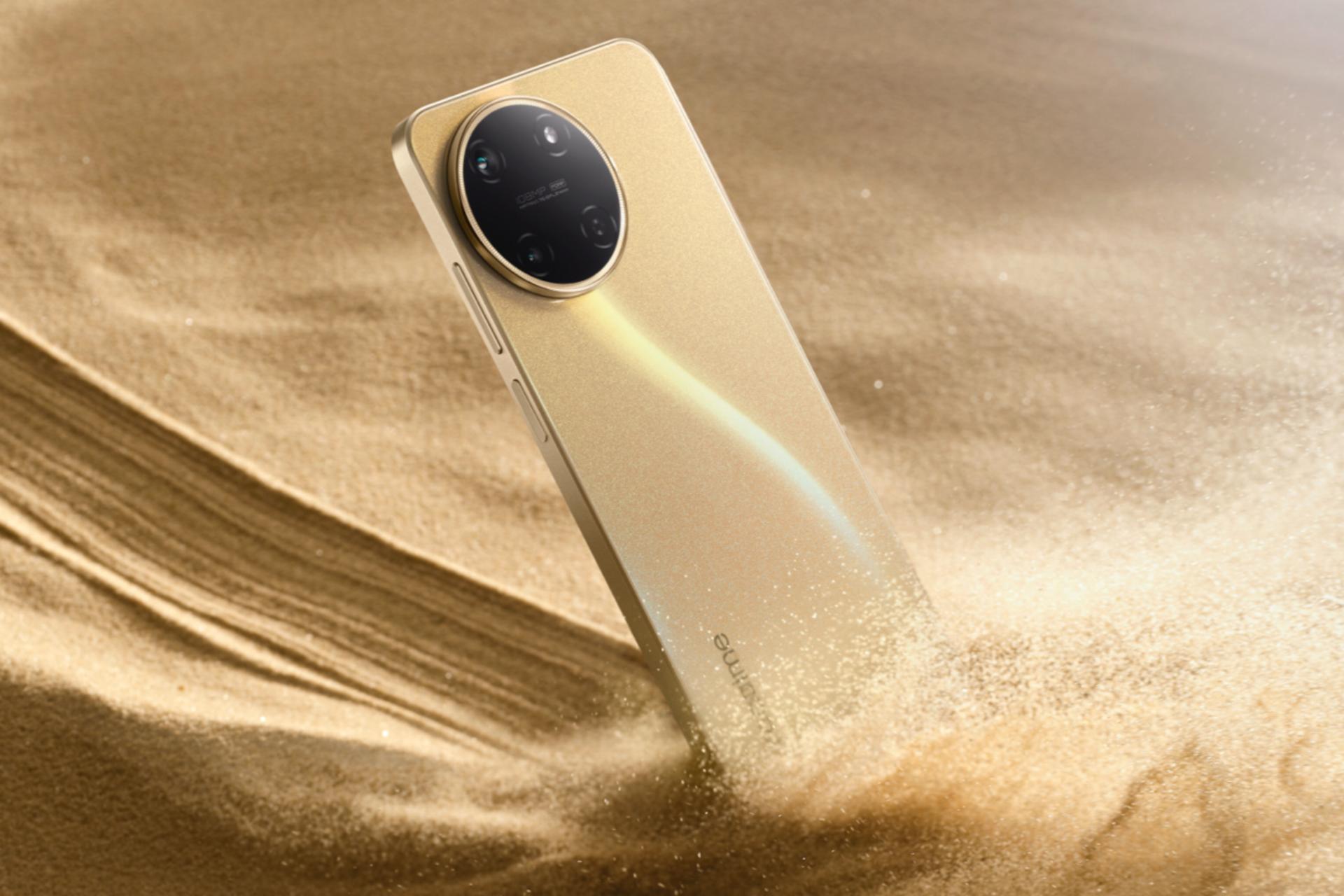 پنل پشت گوشی موبایل ریلمی Realme 11 4G طلایی