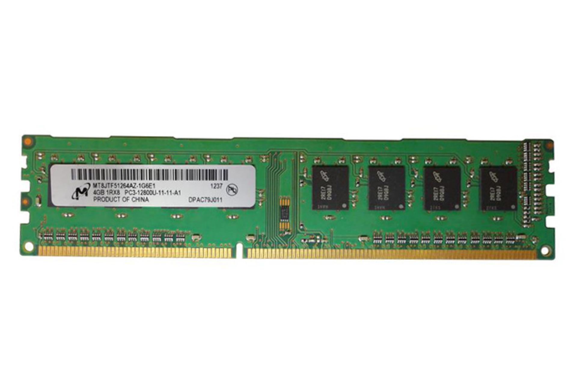 رم مایکرون Micron MT8JTF51264AZ-1G6E1 4GB DDR3-1600 CL11