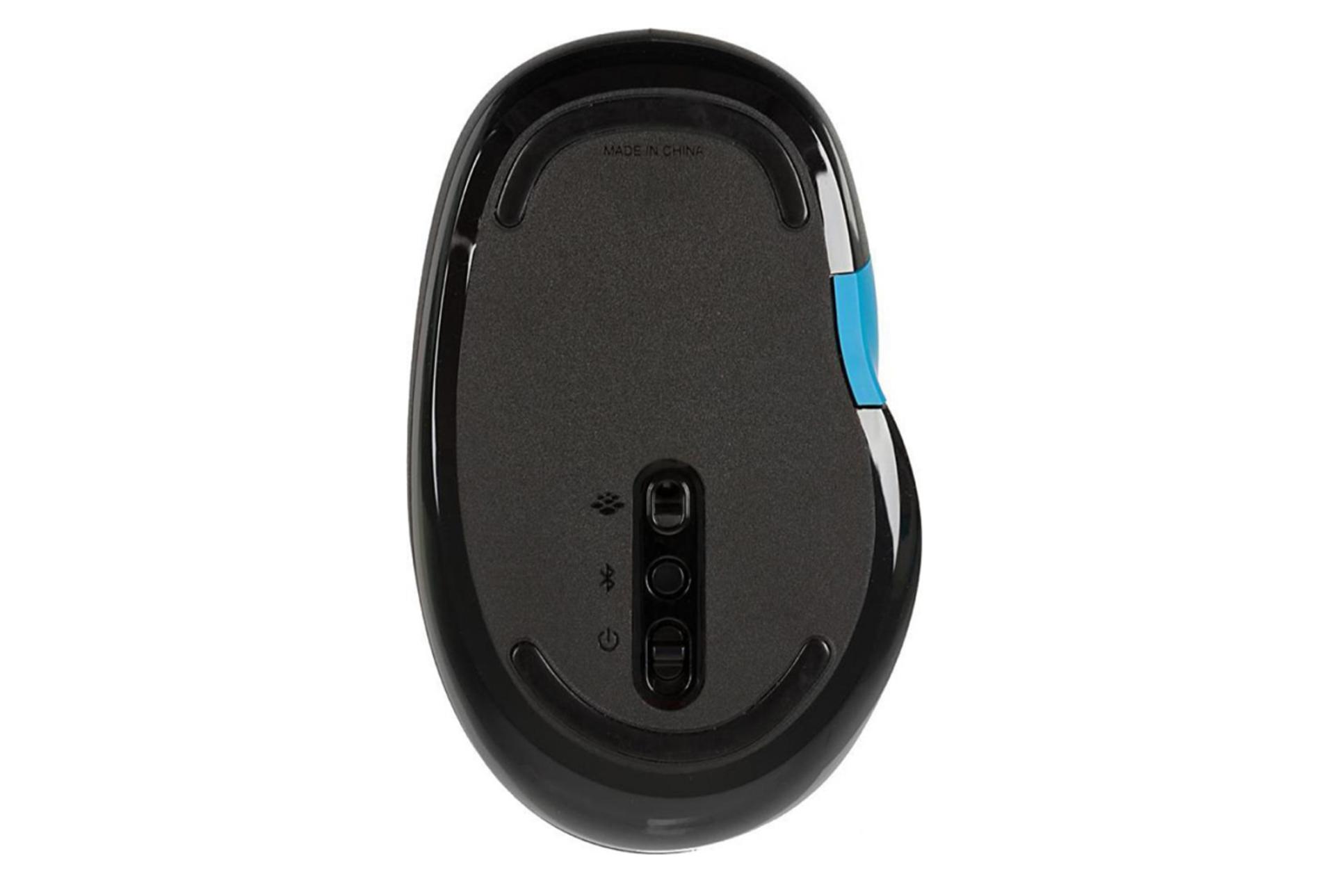 نمای پشت ماوس بی سیم مایکروسافت SCULPT COMFORT 1534