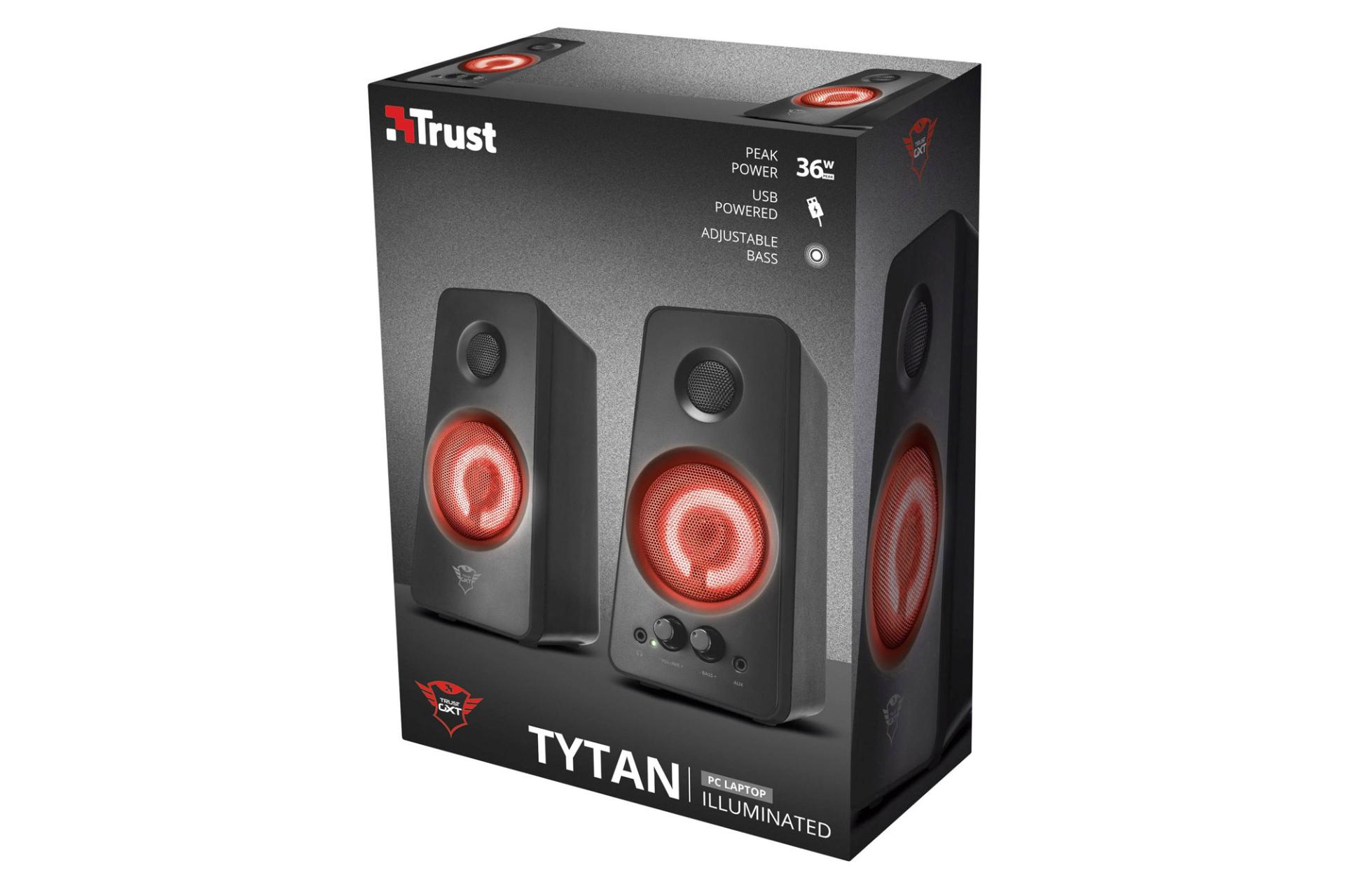 جعبه اسپیکر تراست Trust GXT 608 Tytan