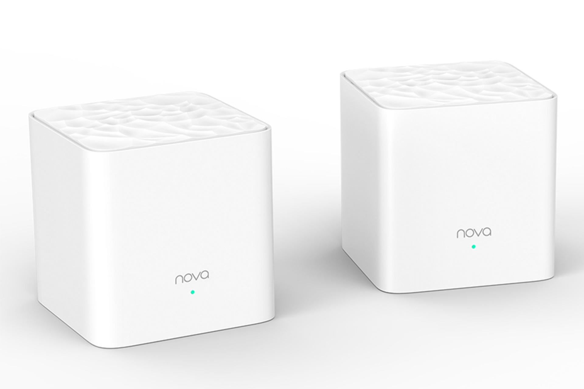 نمای چپ روتر تندا Tenda MW3 3-Pack