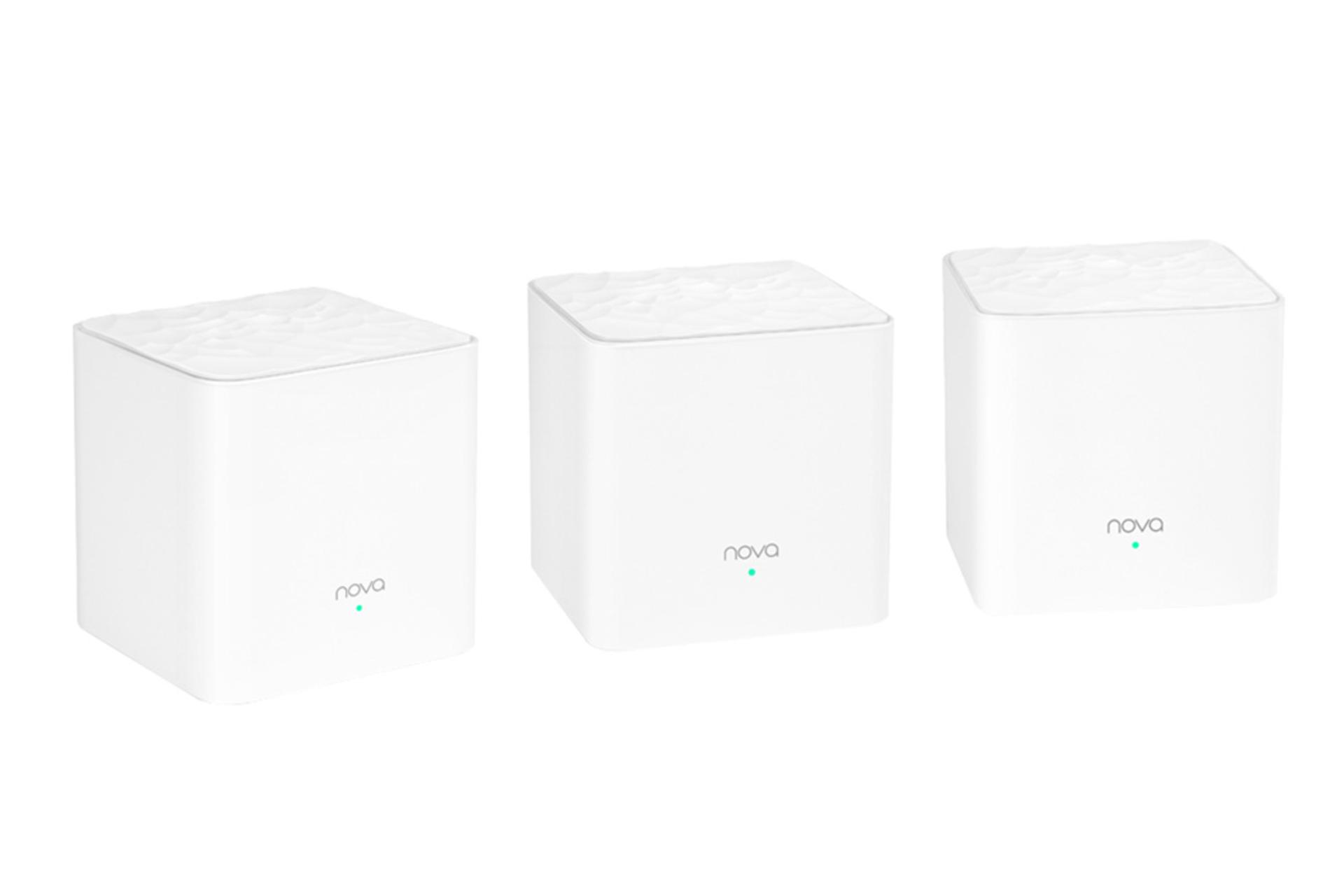 نماهای کناری روتر تندا Tenda MW3 3-Pack