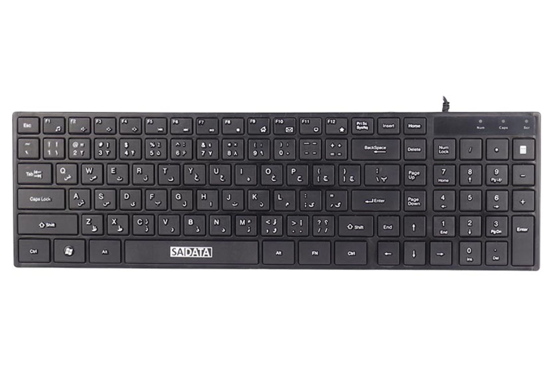 کیبورد سادیتا SK-204 نمای بالا