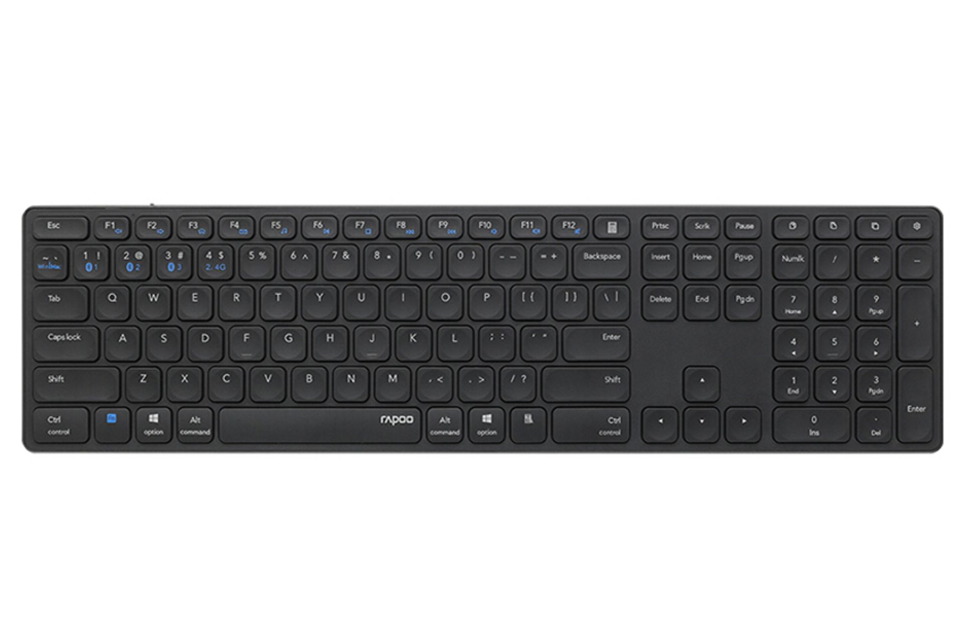 کیبورد رپو E9550G نمای بالا