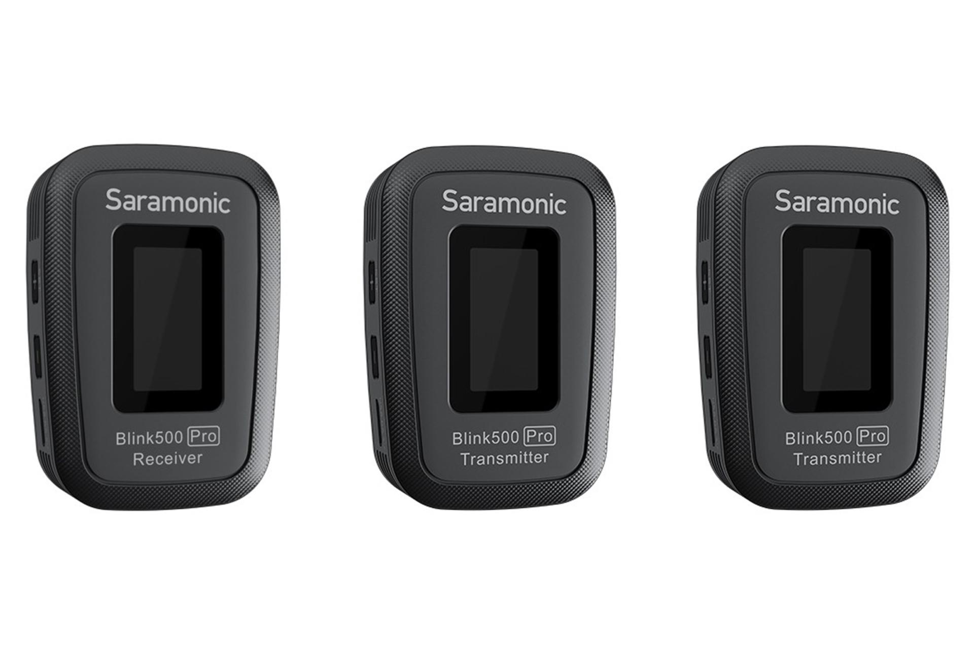 ابعاد میکروفون سارامونیک Saramonic Blink500 Pro B2